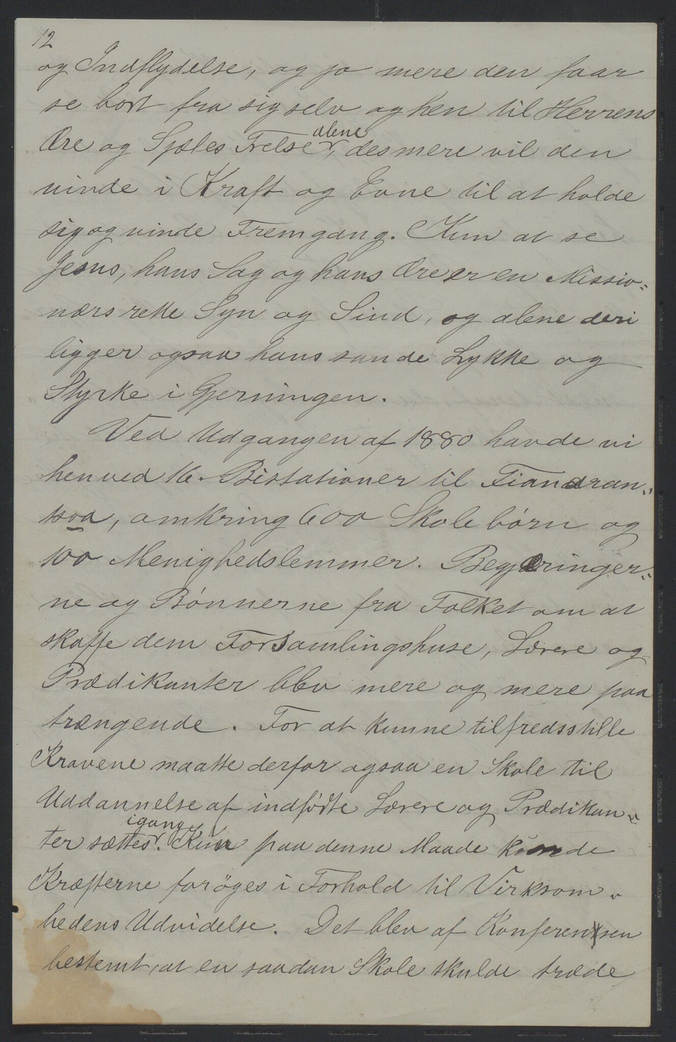 Det Norske Misjonsselskap - hovedadministrasjonen, VID/MA-A-1045/D/Da/Daa/L0036/0011: Konferansereferat og årsberetninger / Konferansereferat fra Madagaskar Innland., 1886, s. 12