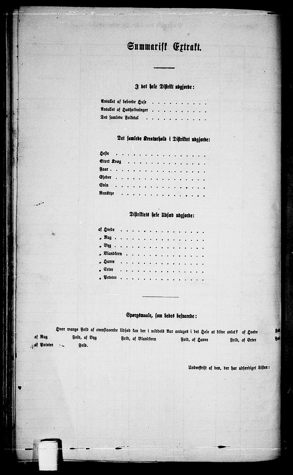 RA, Folketelling 1865 for 0920P Øyestad prestegjeld, 1865, s. 64