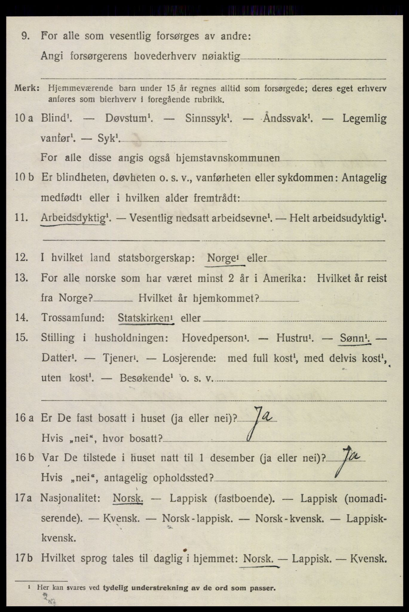 SAT, Folketelling 1920 for 1718 Leksvik herred, 1920, s. 3637