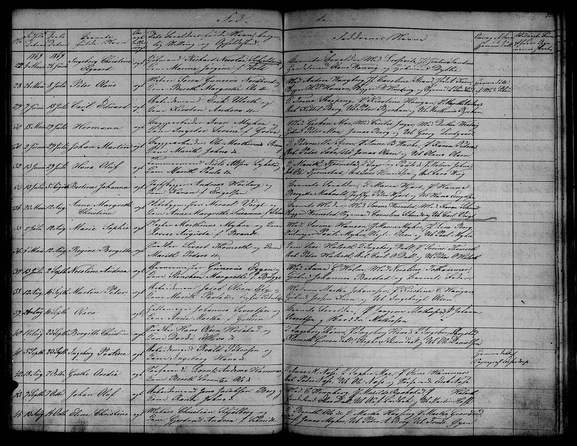 Ministerialprotokoller, klokkerbøker og fødselsregistre - Sør-Trøndelag, SAT/A-1456/604/L0182: Ministerialbok nr. 604A03, 1818-1850, s. 57