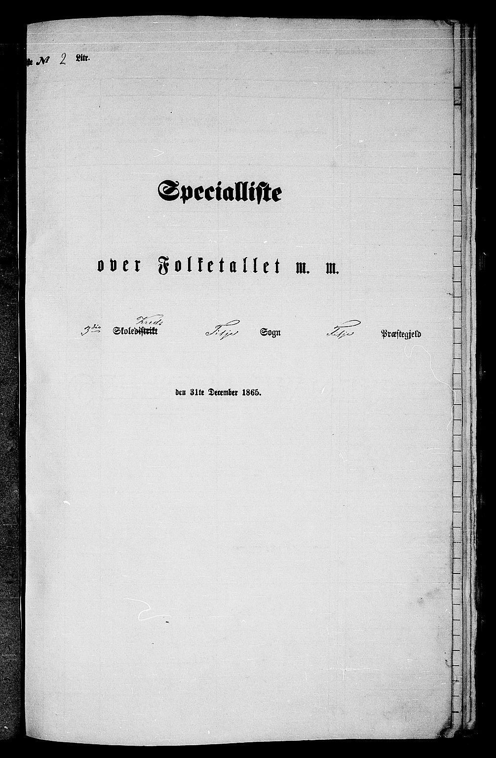 RA, Folketelling 1865 for 1222P Fitjar prestegjeld, 1865, s. 34