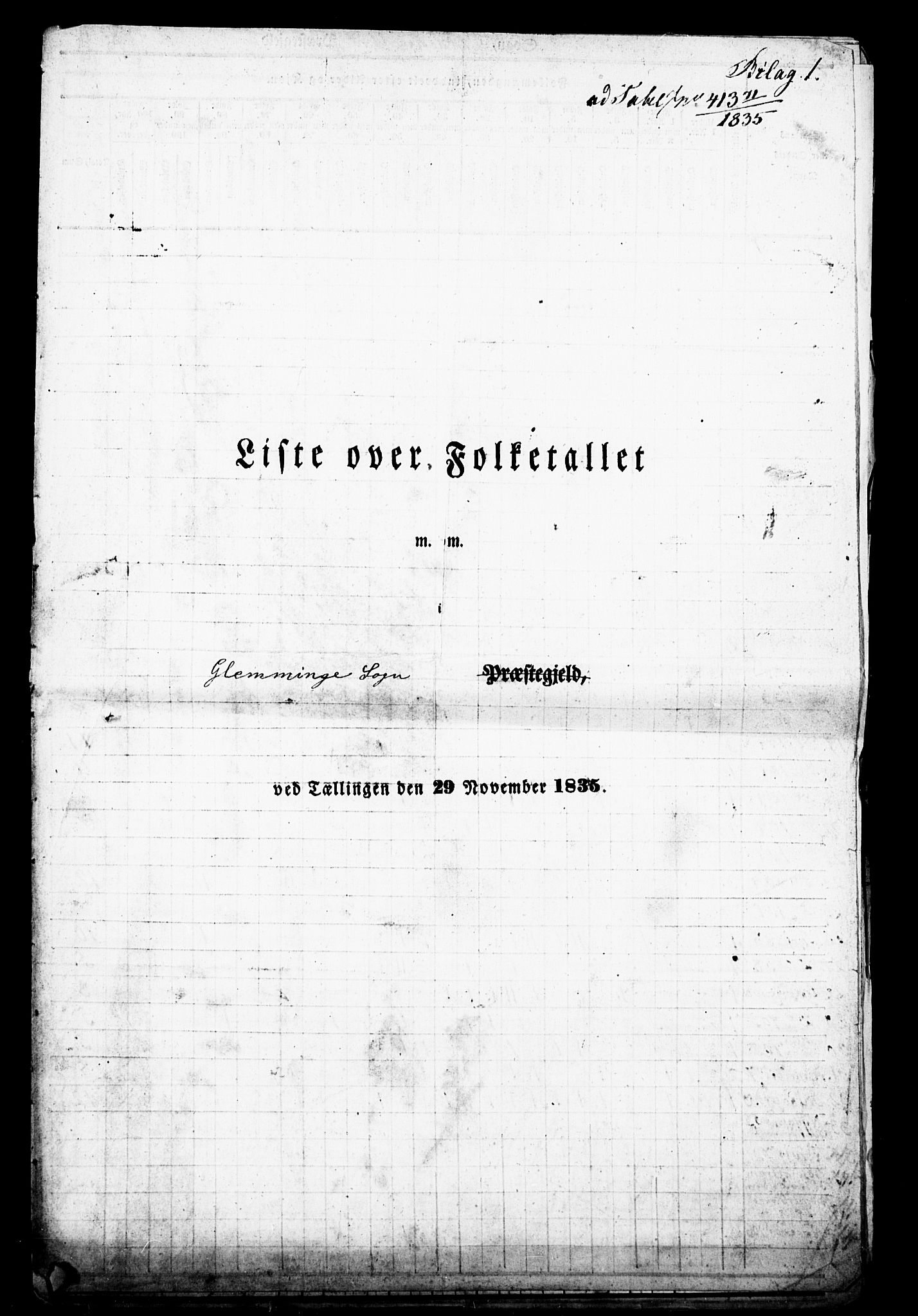 , Folketelling 1835 for 0132L Fredrikstad prestegjeld, Glemmen sokn, 1835, s. 37