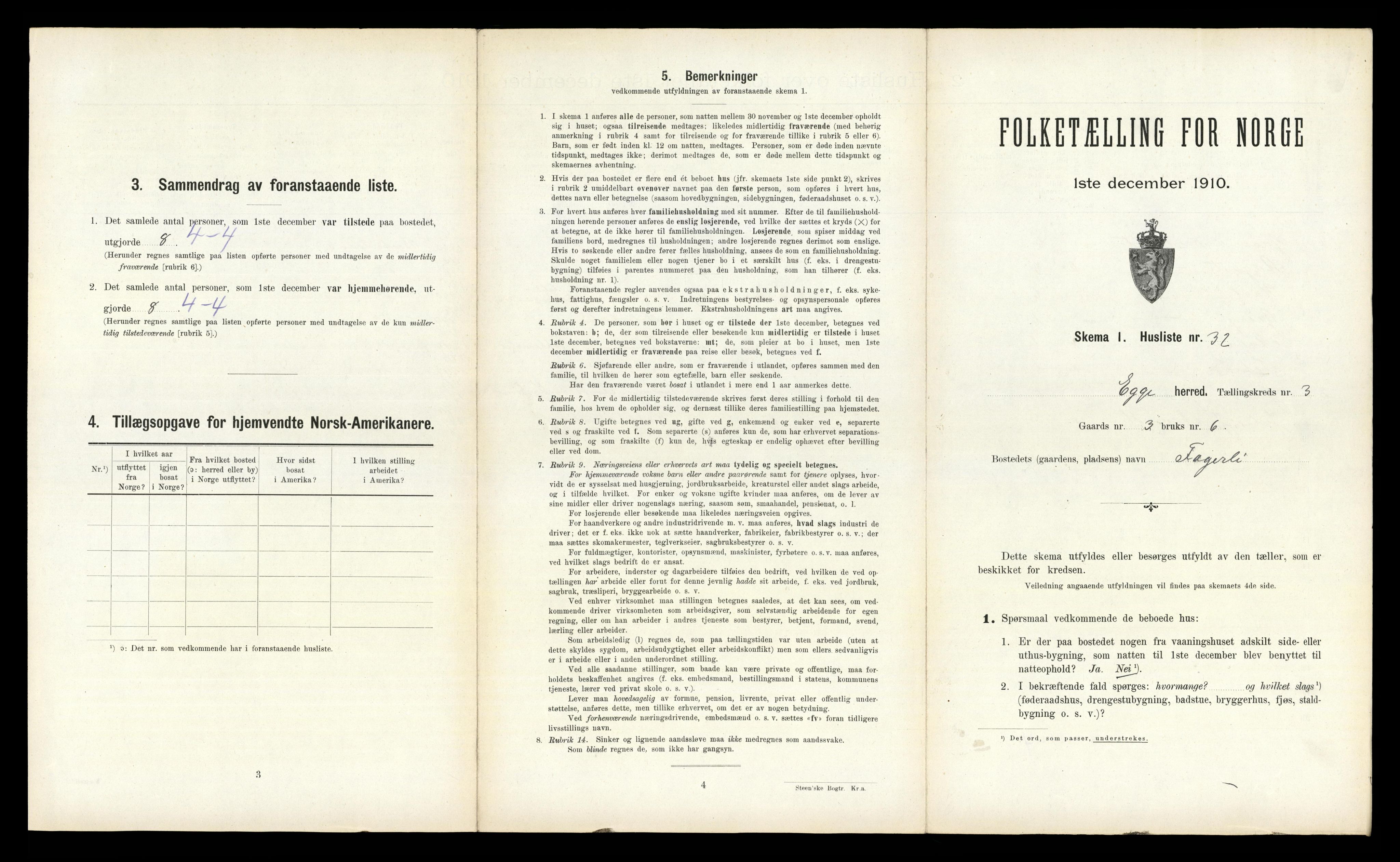 RA, Folketelling 1910 for 1733 Egge herred, 1910, s. 231