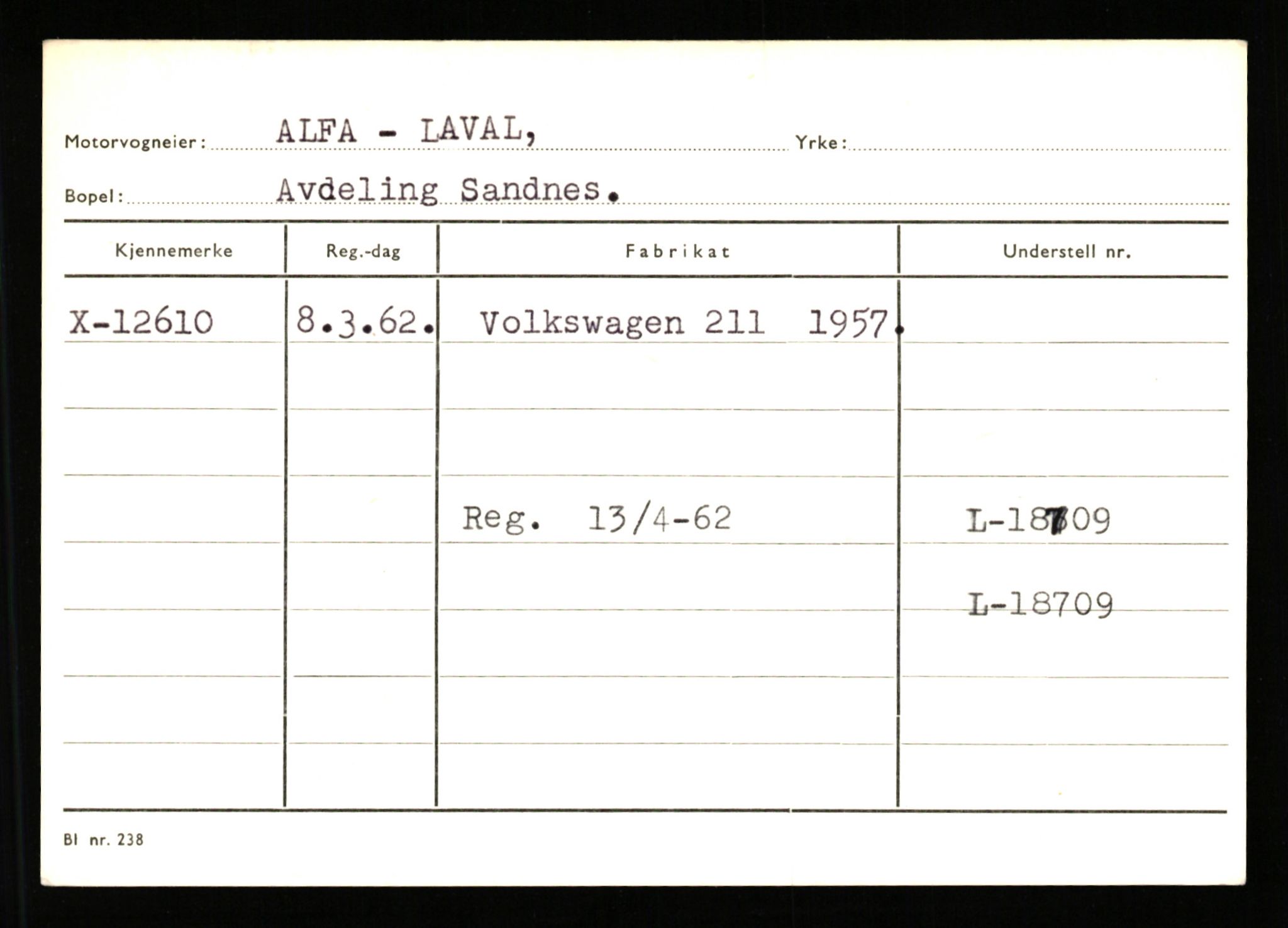 Stavanger trafikkstasjon, AV/SAST-A-101942/0/G/L0003: Registreringsnummer: 10466 - 15496, 1930-1971, s. 1813