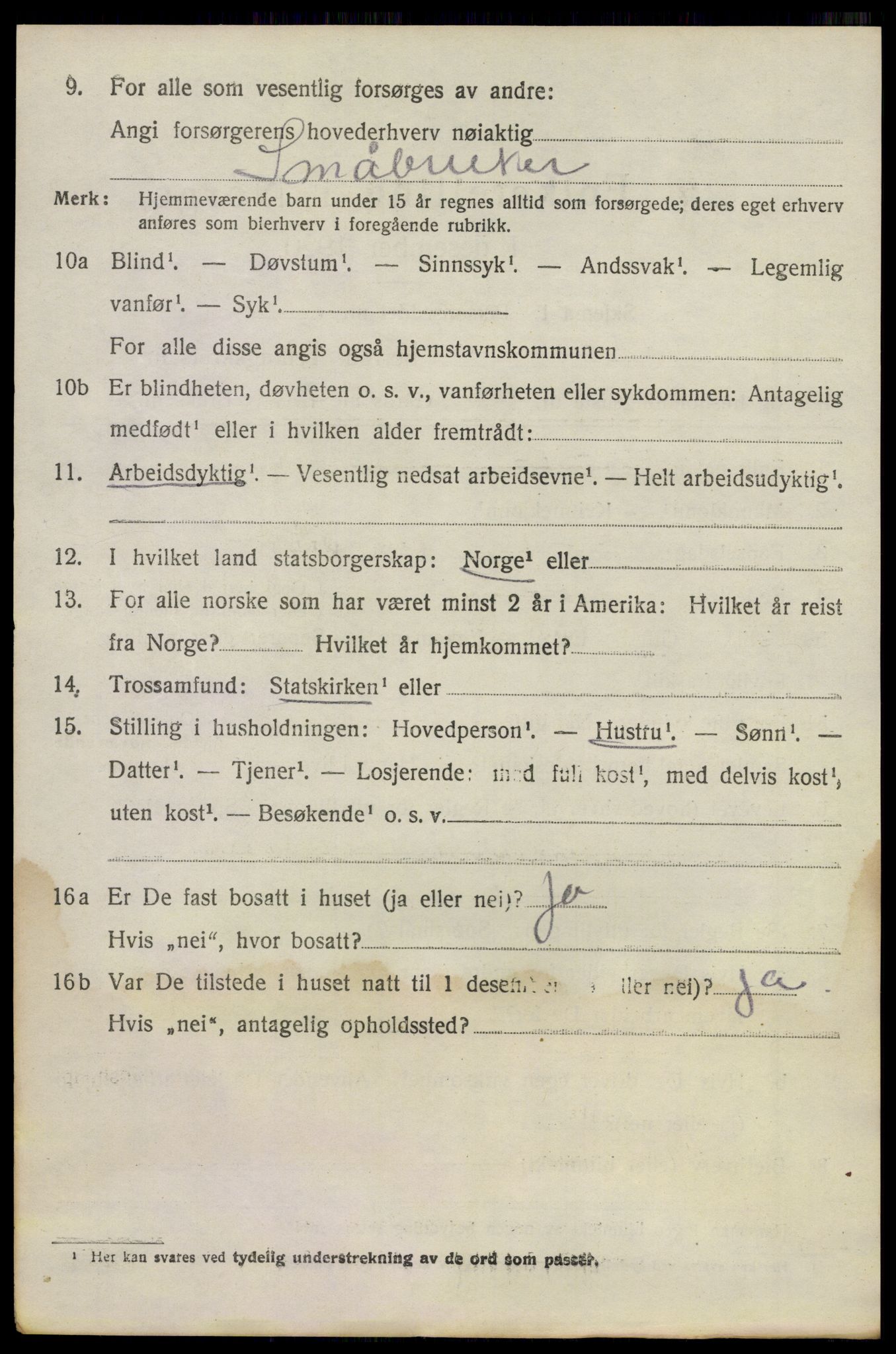 SAO, Folketelling 1920 for 0227 Fet herred, 1920, s. 5527