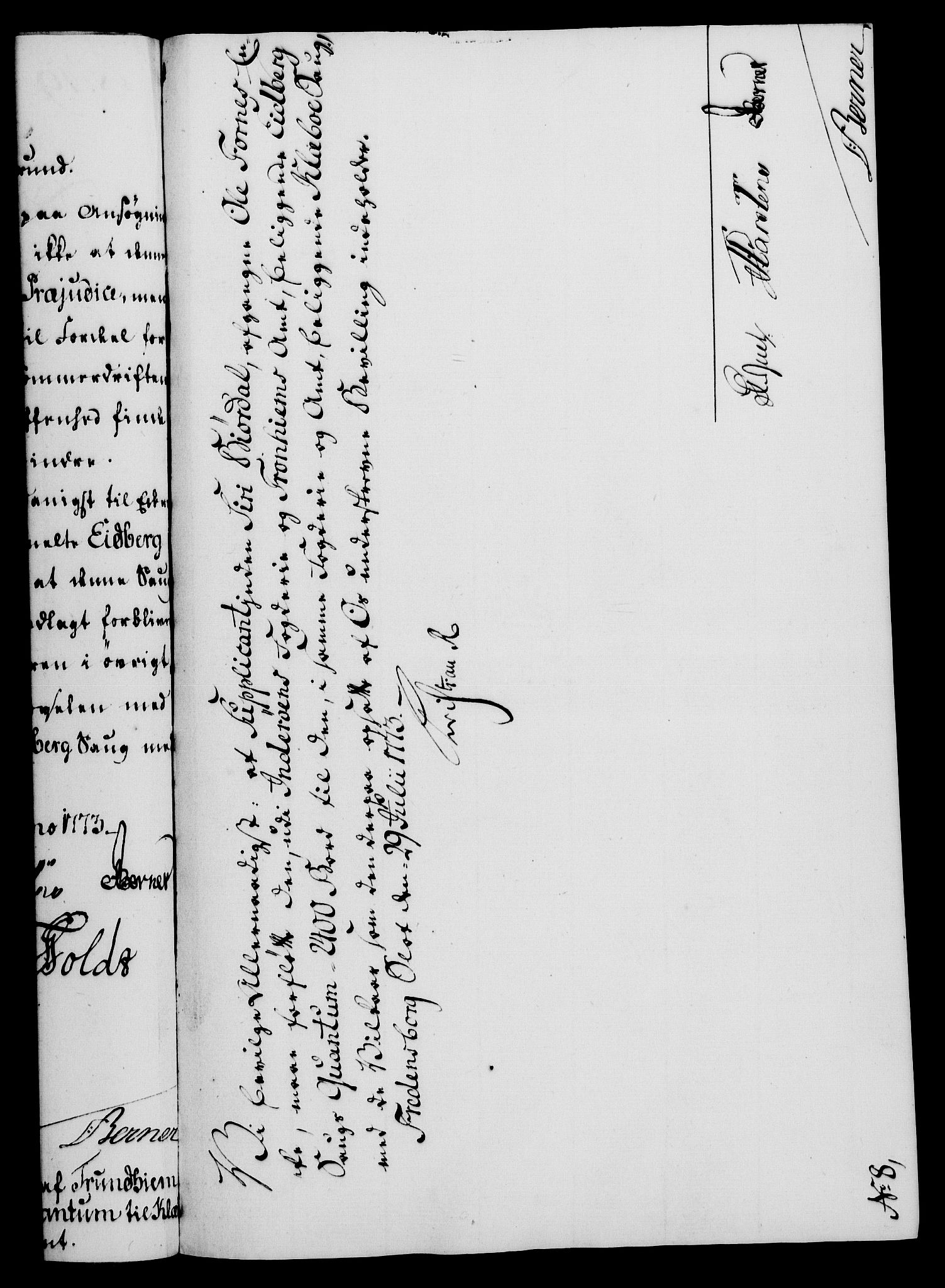 Rentekammeret, Kammerkanselliet, RA/EA-3111/G/Gf/Gfa/L0055: Norsk relasjons- og resolusjonsprotokoll (merket RK 52.55), 1773, s. 192