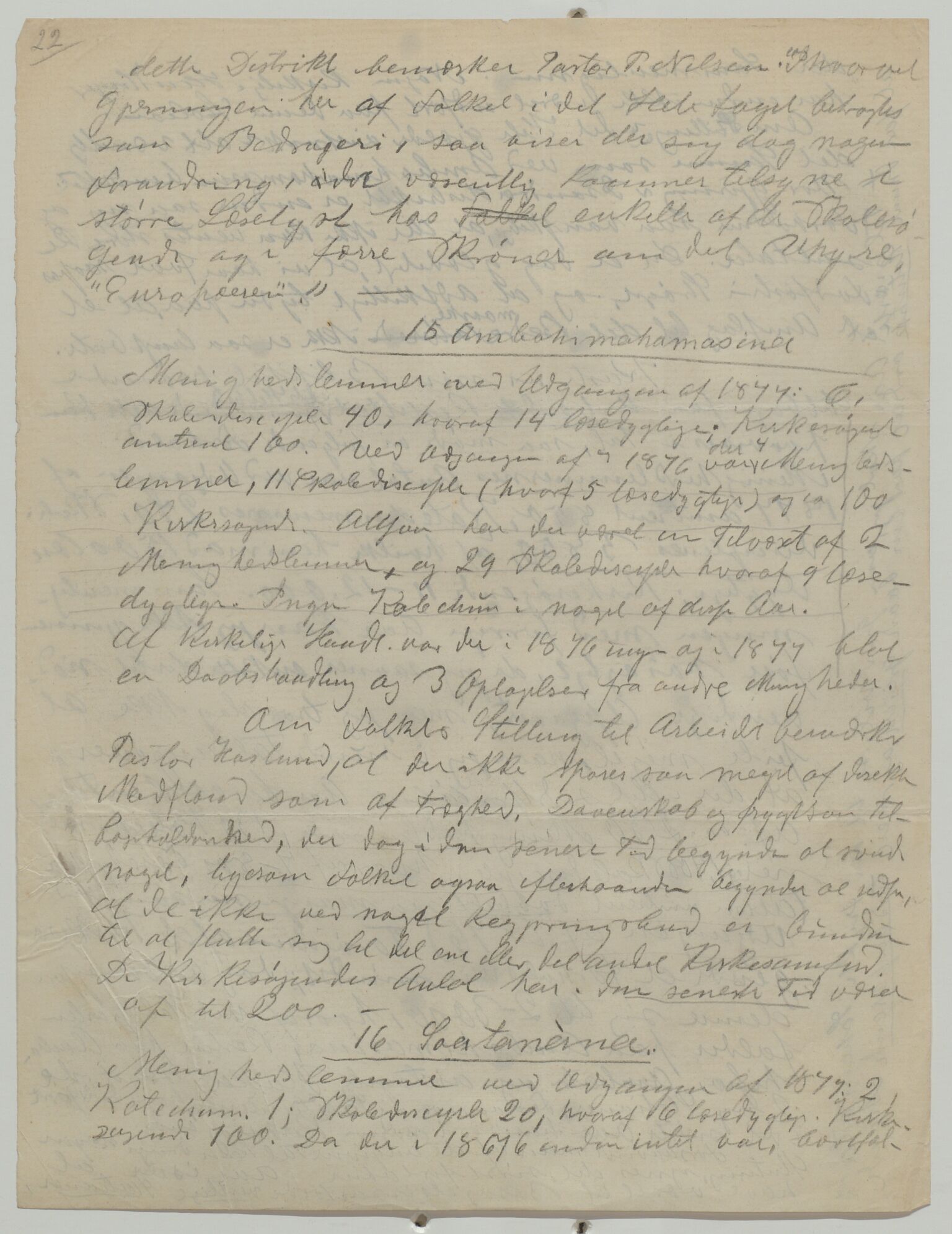 Det Norske Misjonsselskap - hovedadministrasjonen, VID/MA-A-1045/D/Da/Daa/L0035/0005: Konferansereferat og årsberetninger / Konferansereferat fra Madagaskar Innland., 1878