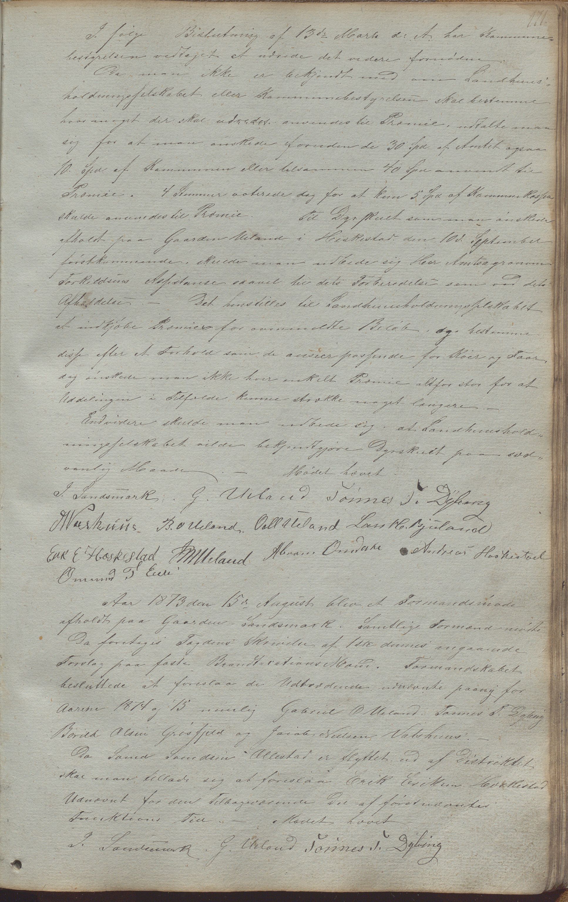 Heskestad kommune - Formannskapet, IKAR/K-101732/A/L0001: Møtebok, 1837-1886, s. 171a