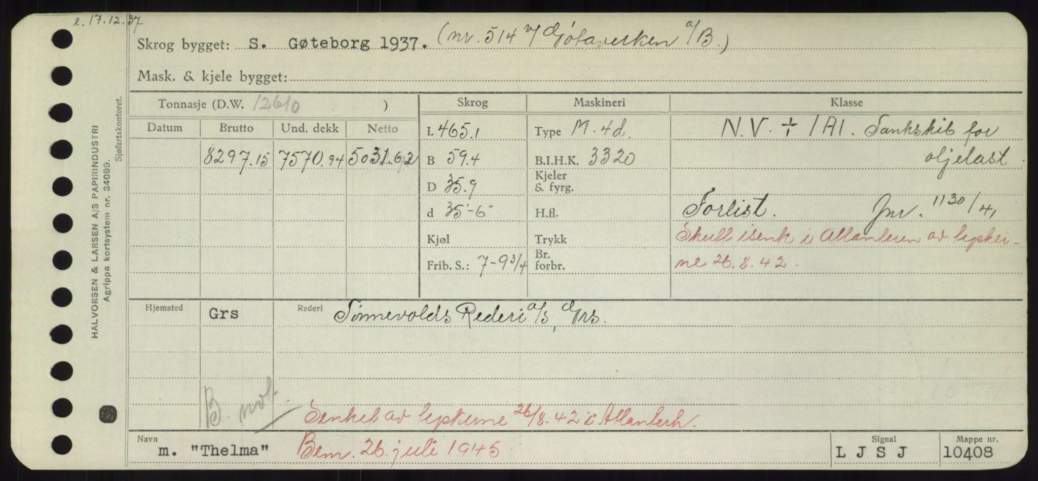 Sjøfartsdirektoratet med forløpere, Skipsmålingen, RA/S-1627/H/Hd/L0038: Fartøy, T-Th, s. 571