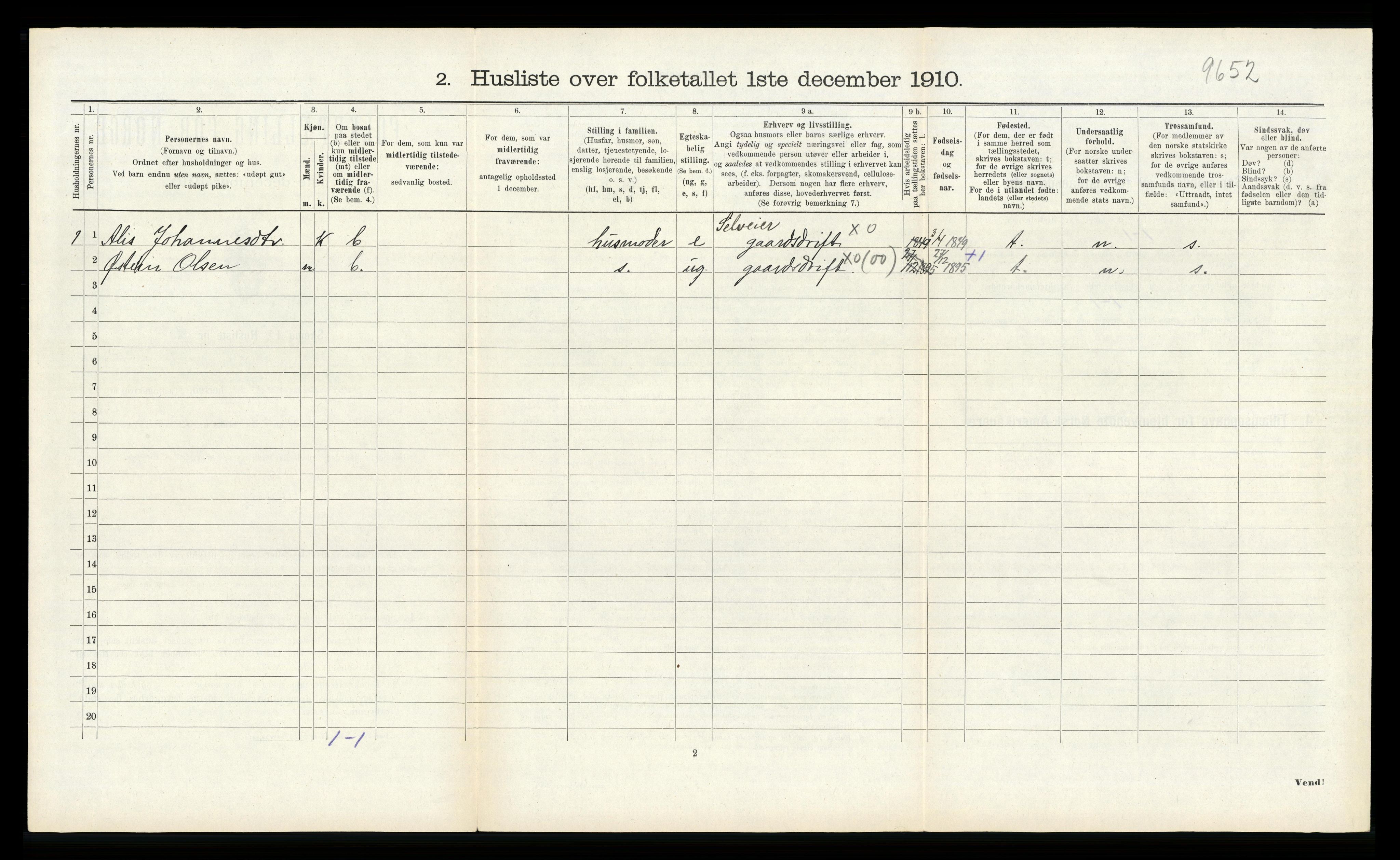 RA, Folketelling 1910 for 1212 Skånevik herred, 1910, s. 458