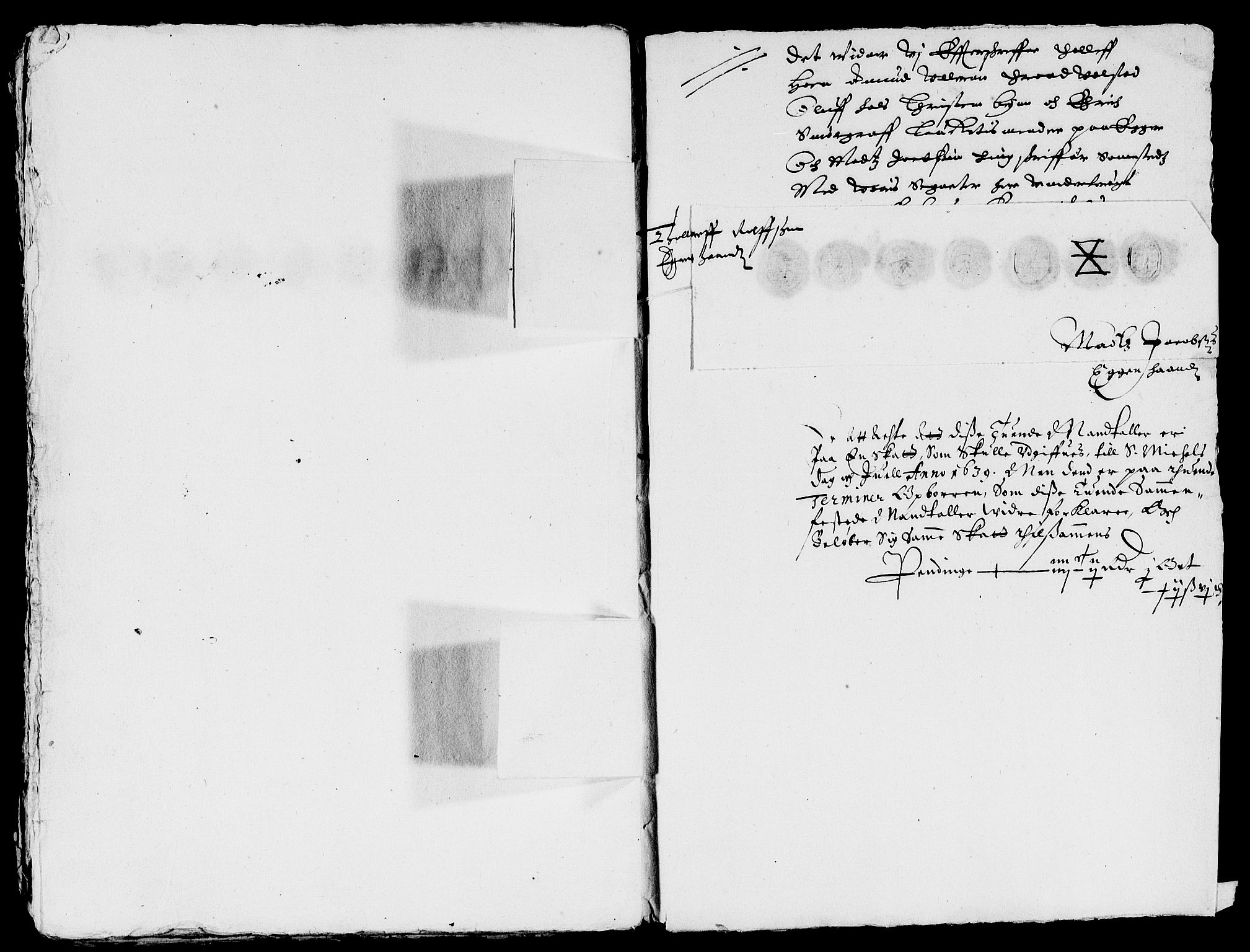 Rentekammeret inntil 1814, Reviderte regnskaper, Lensregnskaper, AV/RA-EA-5023/R/Rb/Rbm/L0005: Eiker len, 1639-1640