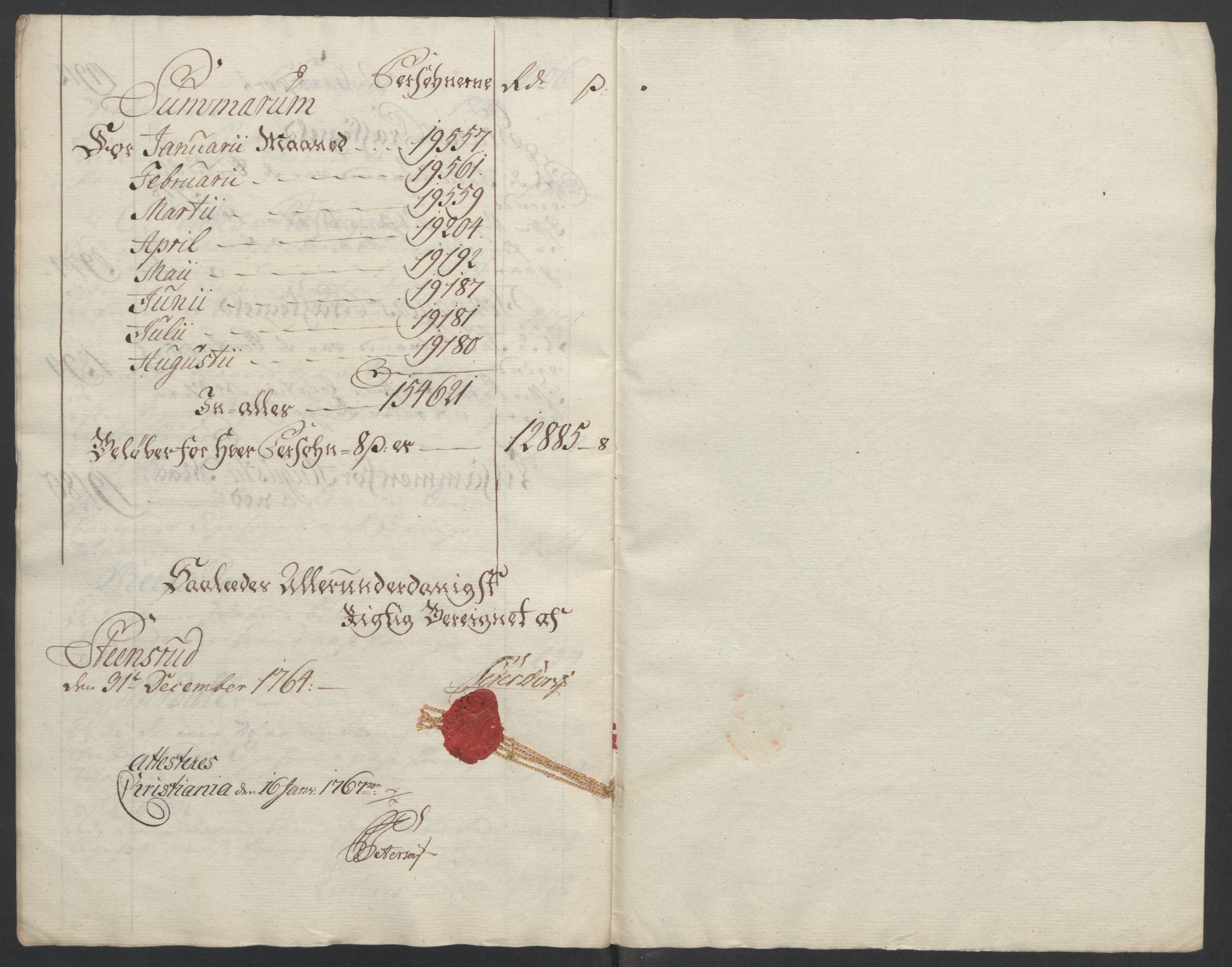 Rentekammeret inntil 1814, Reviderte regnskaper, Fogderegnskap, AV/RA-EA-4092/R19/L1399: Fogderegnskap Toten, Hadeland og Vardal, 1762-1783, s. 59