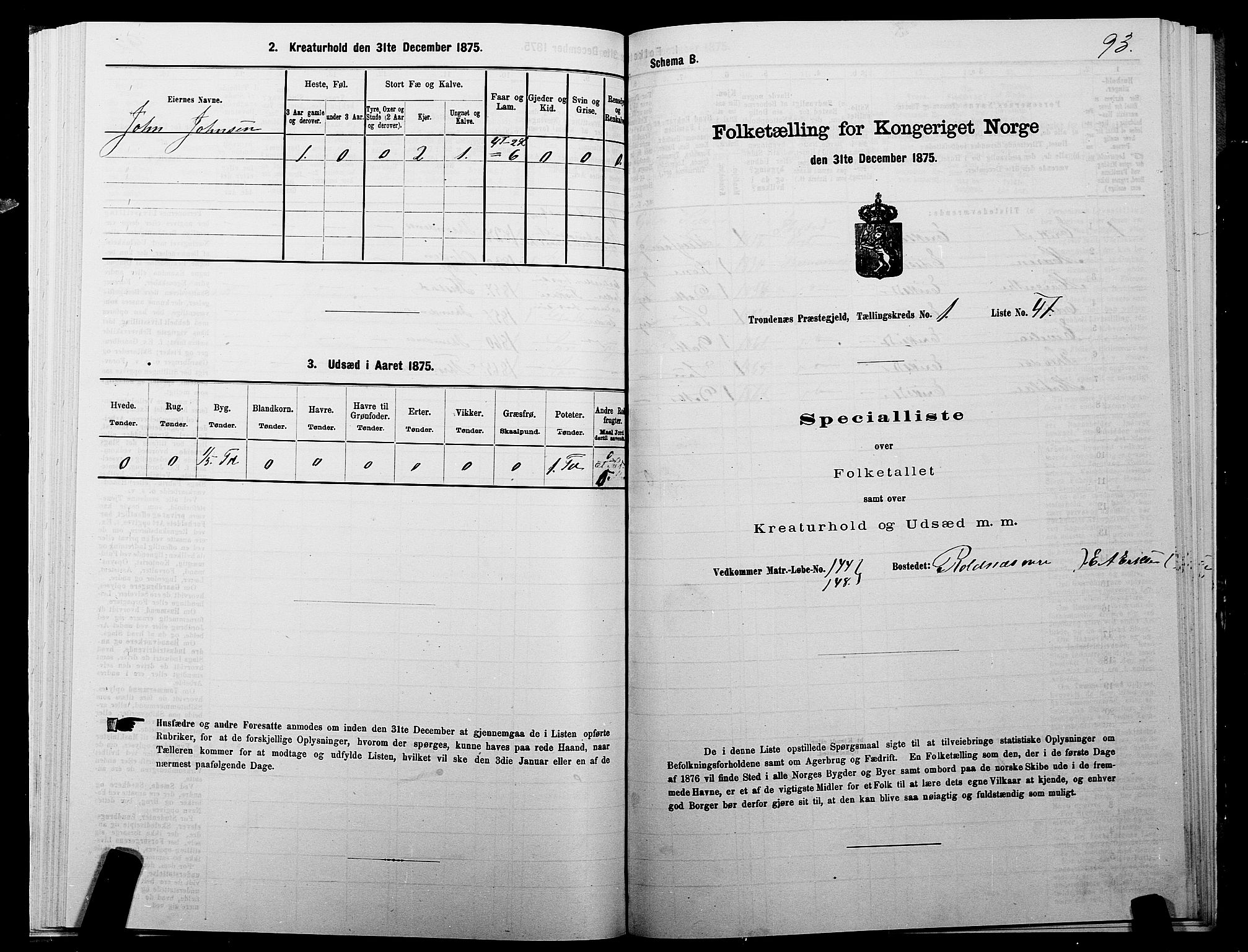 SATØ, Folketelling 1875 for 1914P Trondenes prestegjeld, 1875, s. 1093