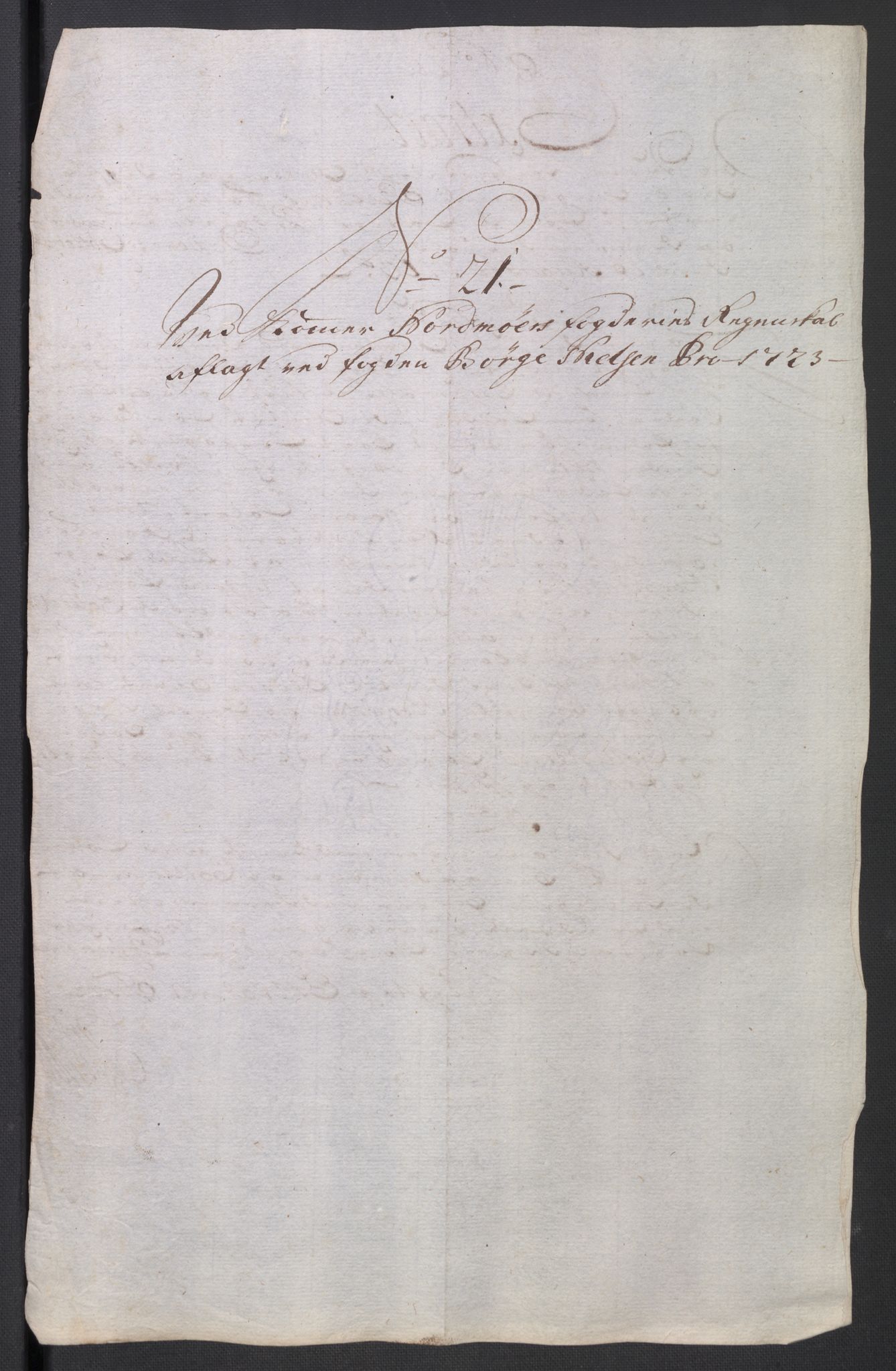 Rentekammeret inntil 1814, Reviderte regnskaper, Fogderegnskap, AV/RA-EA-4092/R56/L3756: Fogderegnskap Nordmøre, 1723, s. 210