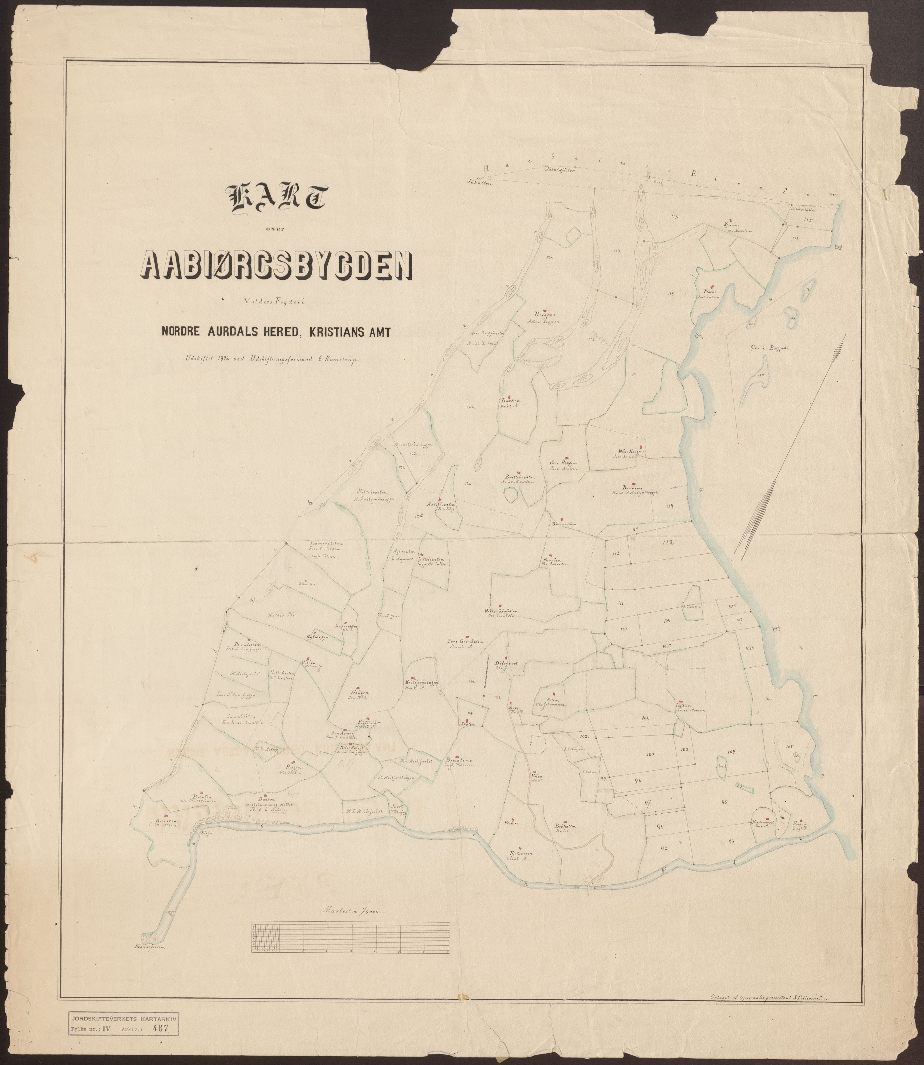 Jordskifteverkets kartarkiv, RA/S-3929/T, 1859-1988, s. 554