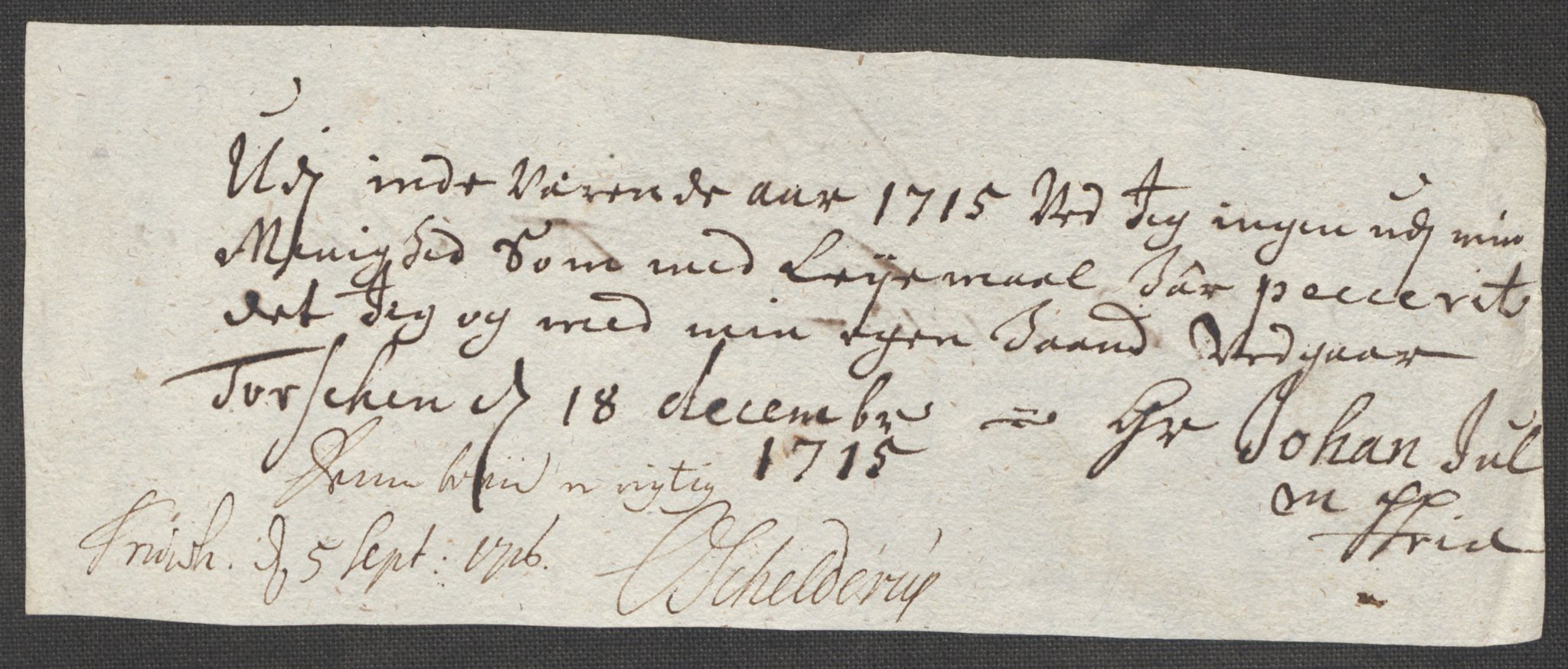 Rentekammeret inntil 1814, Reviderte regnskaper, Fogderegnskap, AV/RA-EA-4092/R68/L4761: Fogderegnskap Senja og Troms, 1715, s. 254