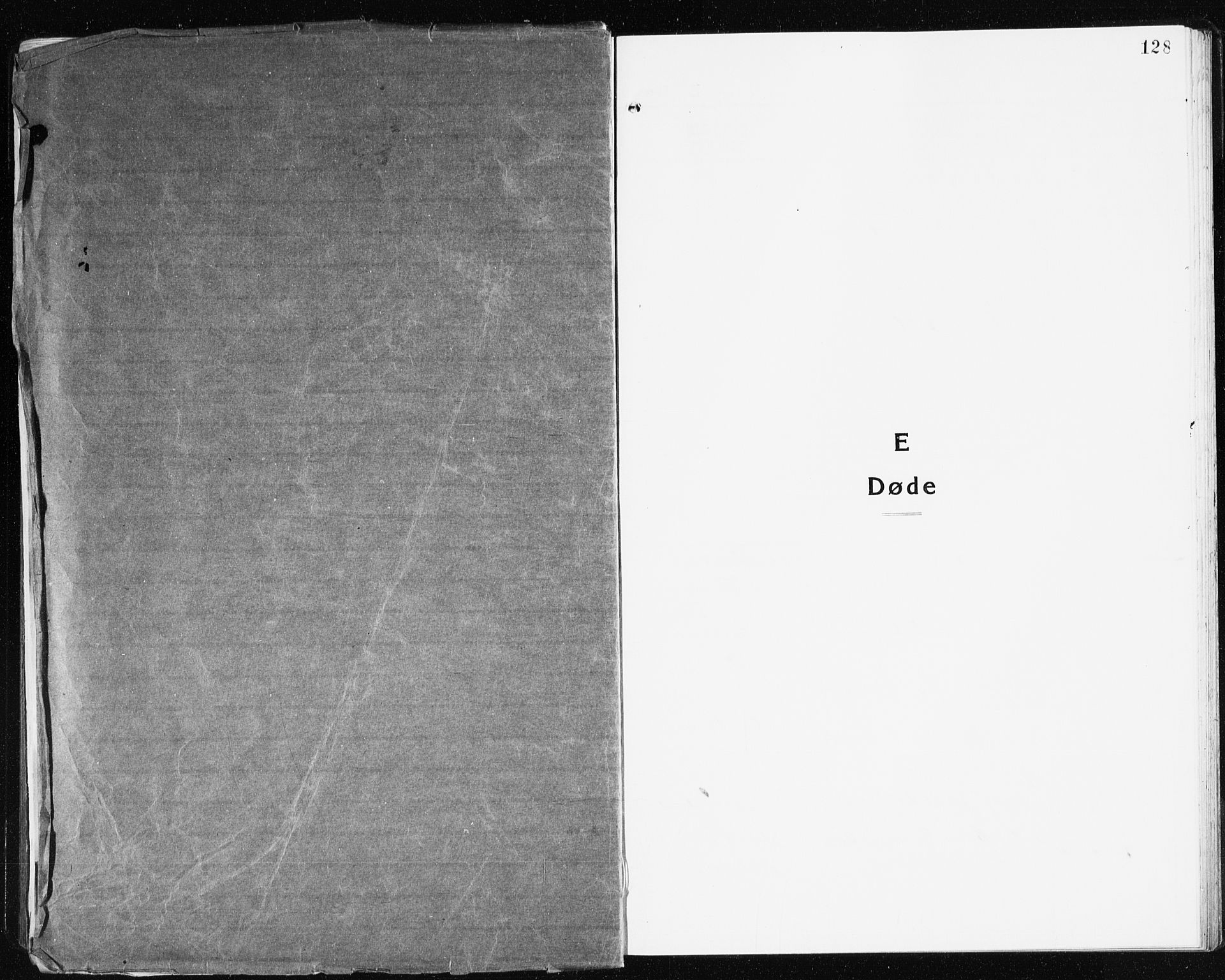 Holt sokneprestkontor, SAK/1111-0021/F/Fb/L0012: Klokkerbok nr. B 12, 1919-1944, s. 128