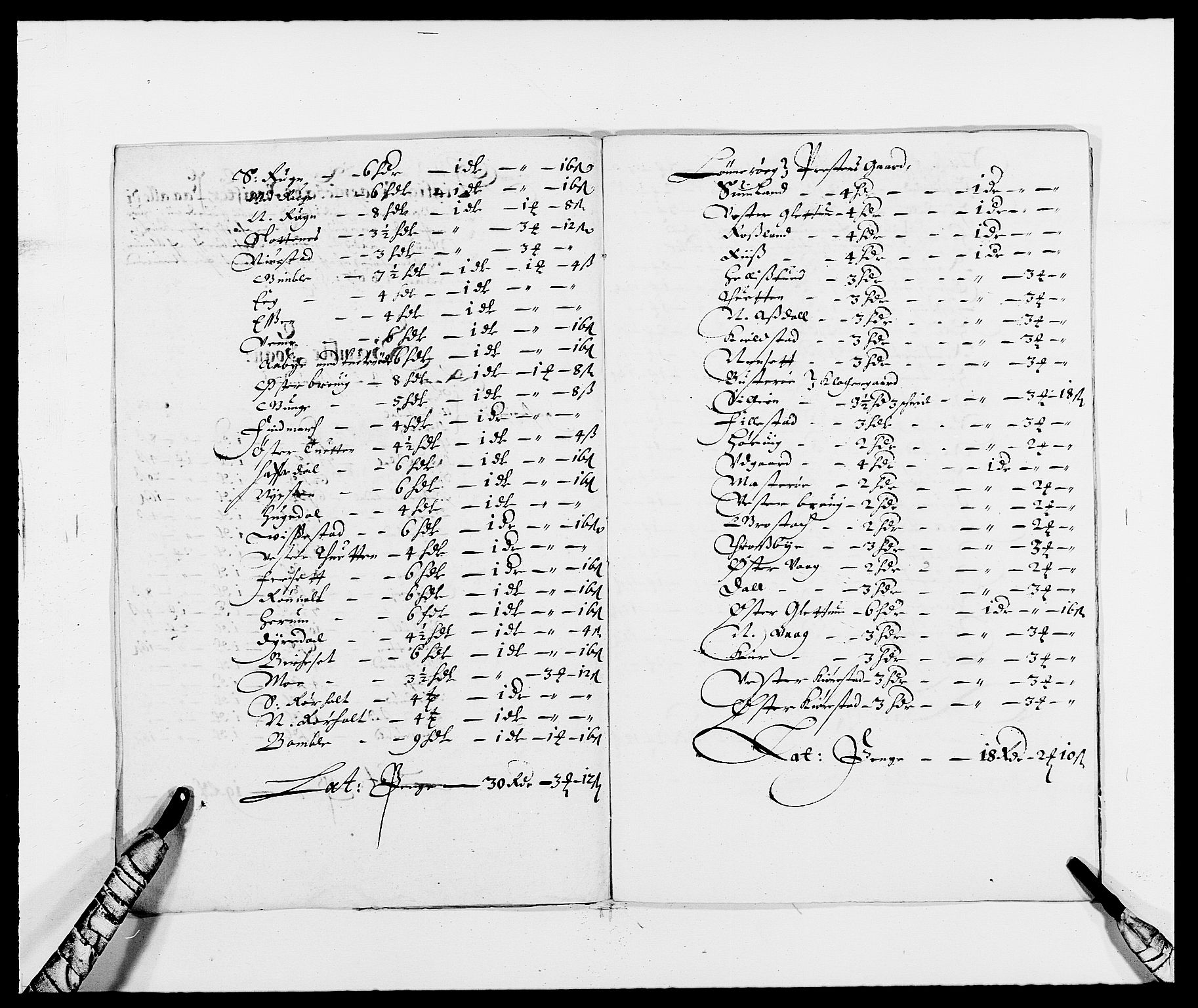 Rentekammeret inntil 1814, Reviderte regnskaper, Fogderegnskap, RA/EA-4092/R34/L2038: Fogderegnskap Bamble, 1662-1669, s. 224