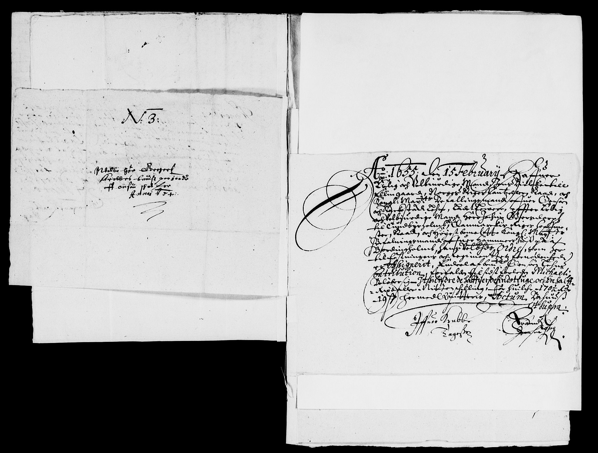 Rentekammeret inntil 1814, Reviderte regnskaper, Lensregnskaper, AV/RA-EA-5023/R/Rb/Rbe/L0003: Onsøy len, 1615-1656