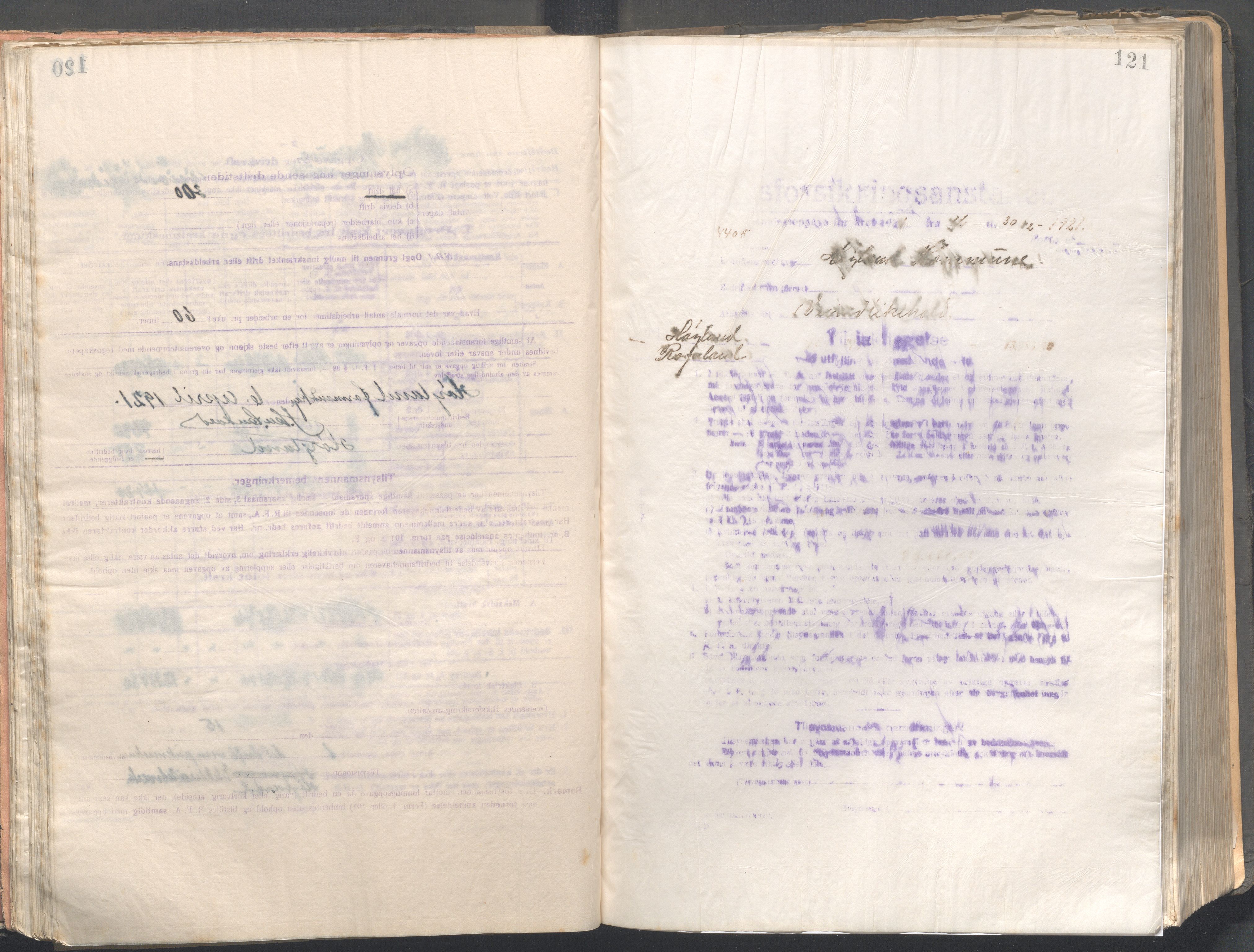 Høyland kommune - Formannskapet, IKAR/K-100046/B/L0004: Kopibok, 1916-1917, s. 121