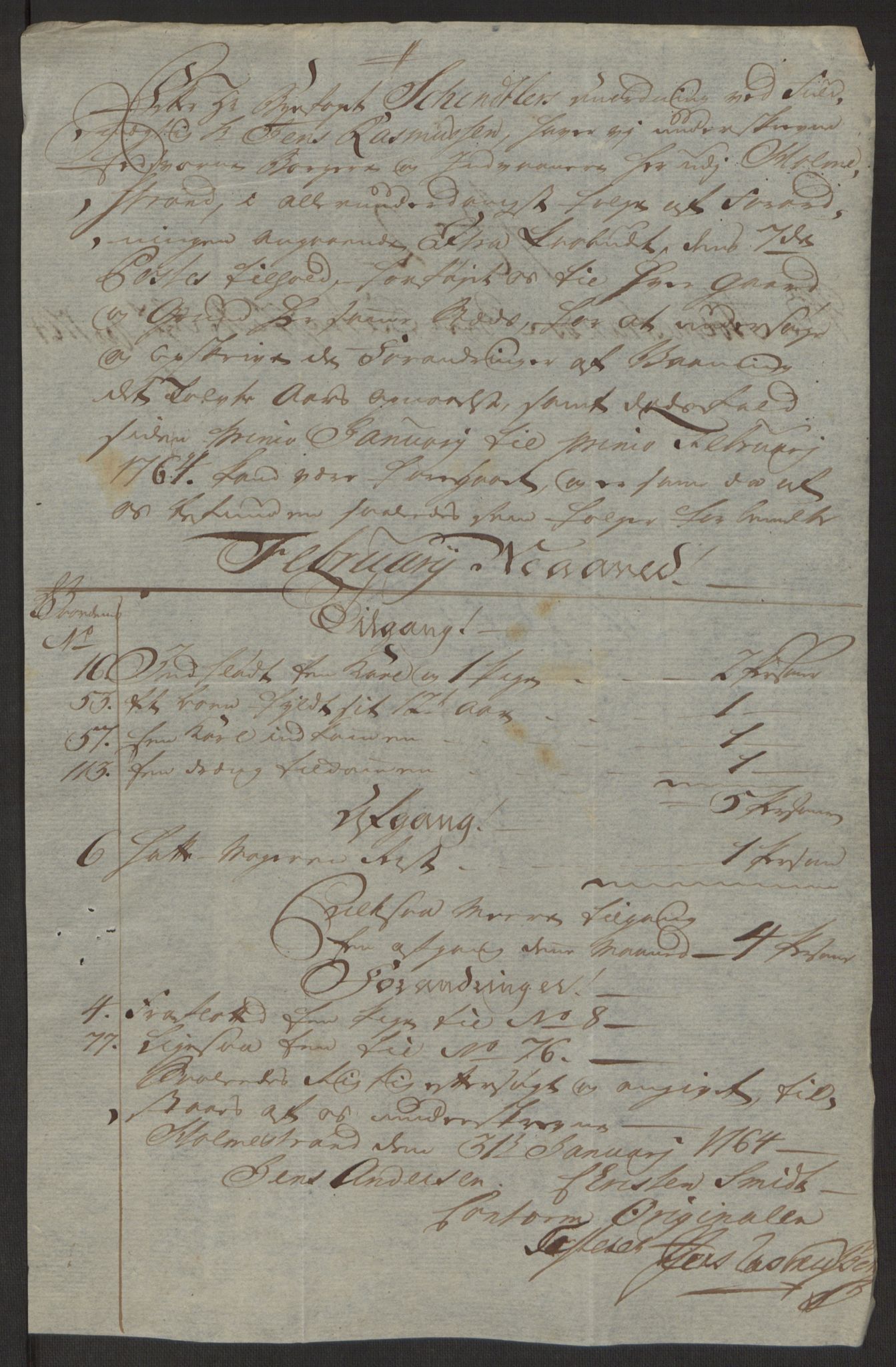 Rentekammeret inntil 1814, Reviderte regnskaper, Byregnskaper, AV/RA-EA-4066/R/Rh/L0163/0001: [H4] Kontribusjonsregnskap / Ekstraskatt, Holmestrand, 1762-1772, s. 127