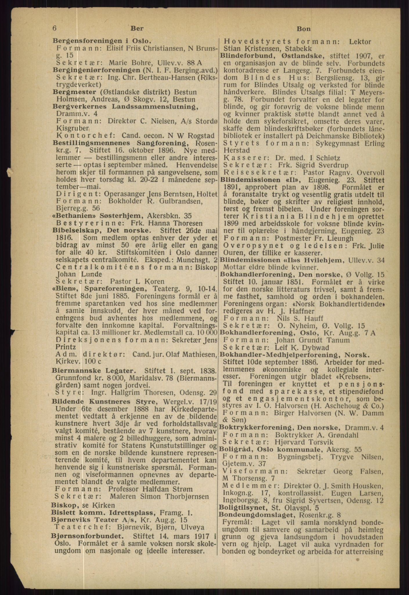 Kristiania/Oslo adressebok, PUBL/-, 1936, s. 6