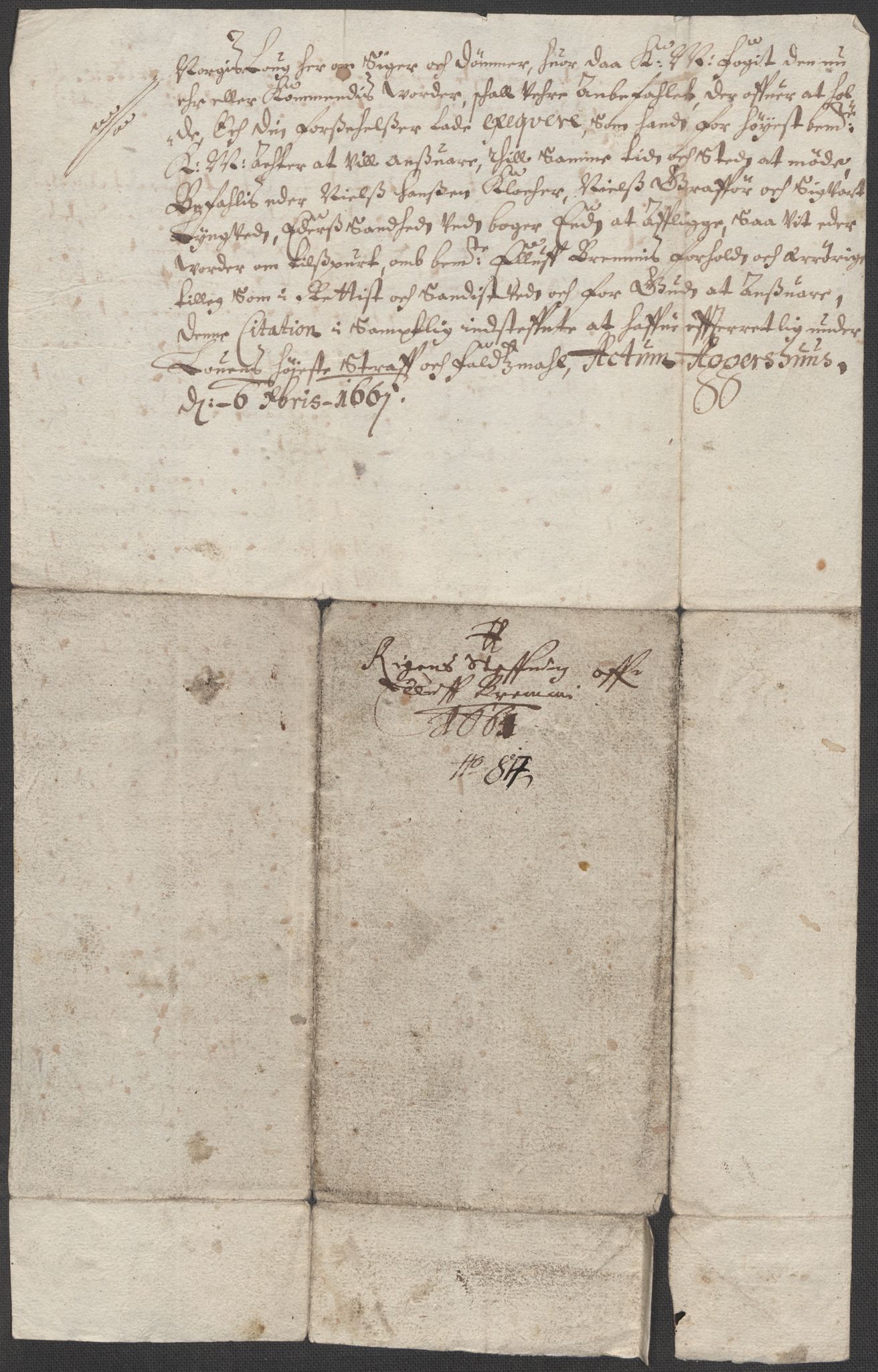 Riksarkivets diplomsamling, AV/RA-EA-5965/F15/L0012: Prestearkiv - Oppland, 1584-1794, s. 137