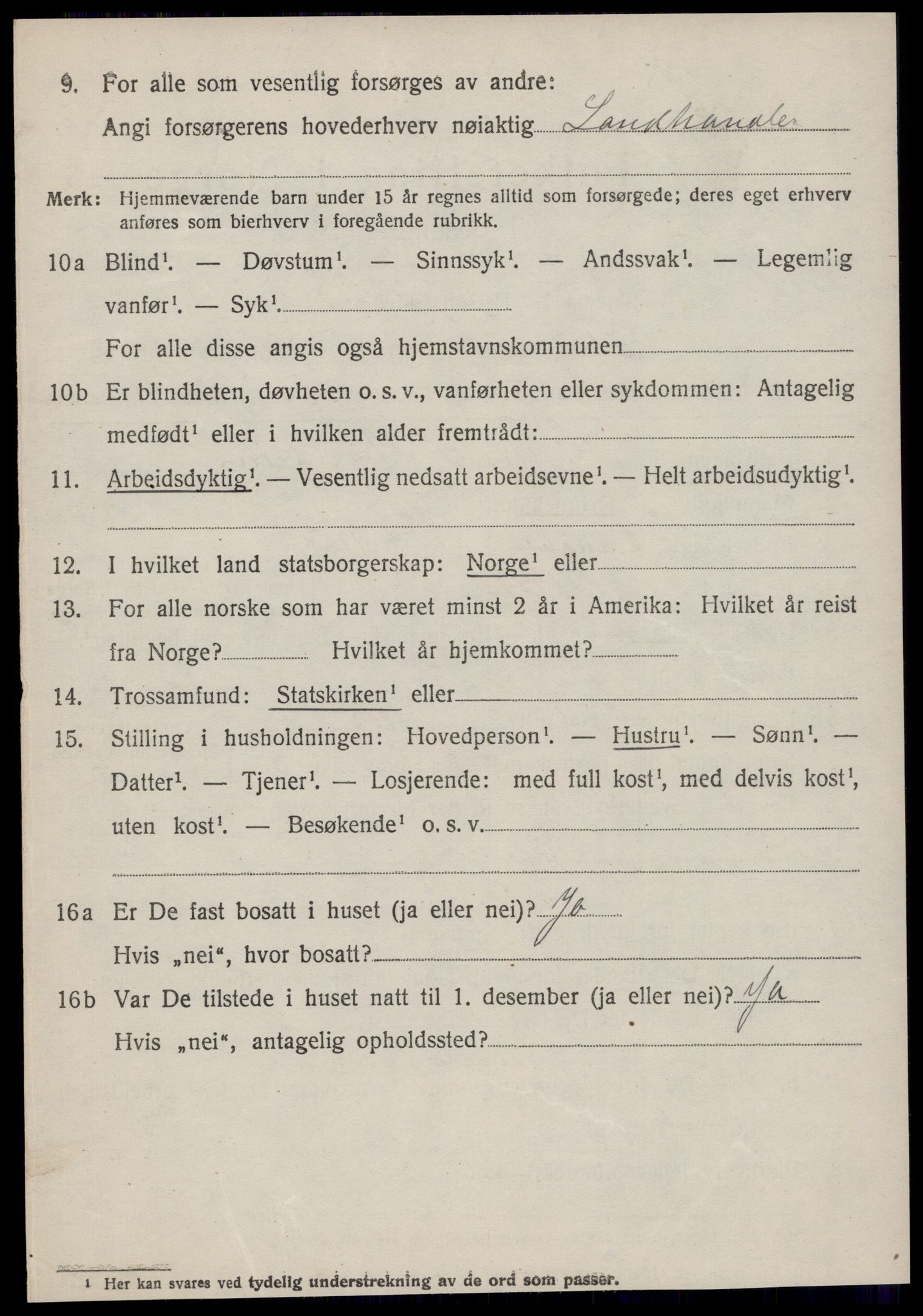 SAT, Folketelling 1920 for 1535 Vestnes herred, 1920, s. 5128