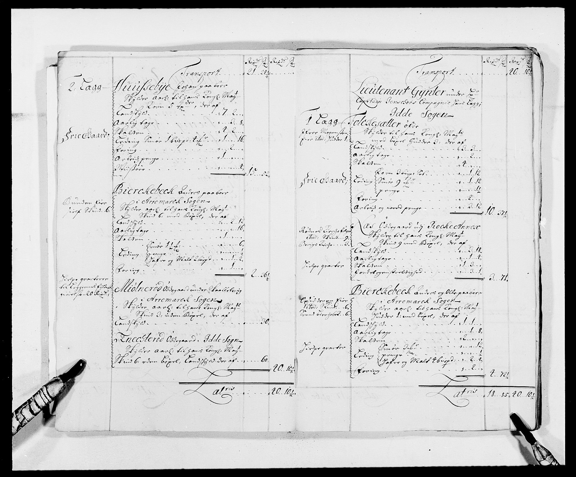 Rentekammeret inntil 1814, Reviderte regnskaper, Fogderegnskap, AV/RA-EA-4092/R01/L0010: Fogderegnskap Idd og Marker, 1690-1691, s. 46