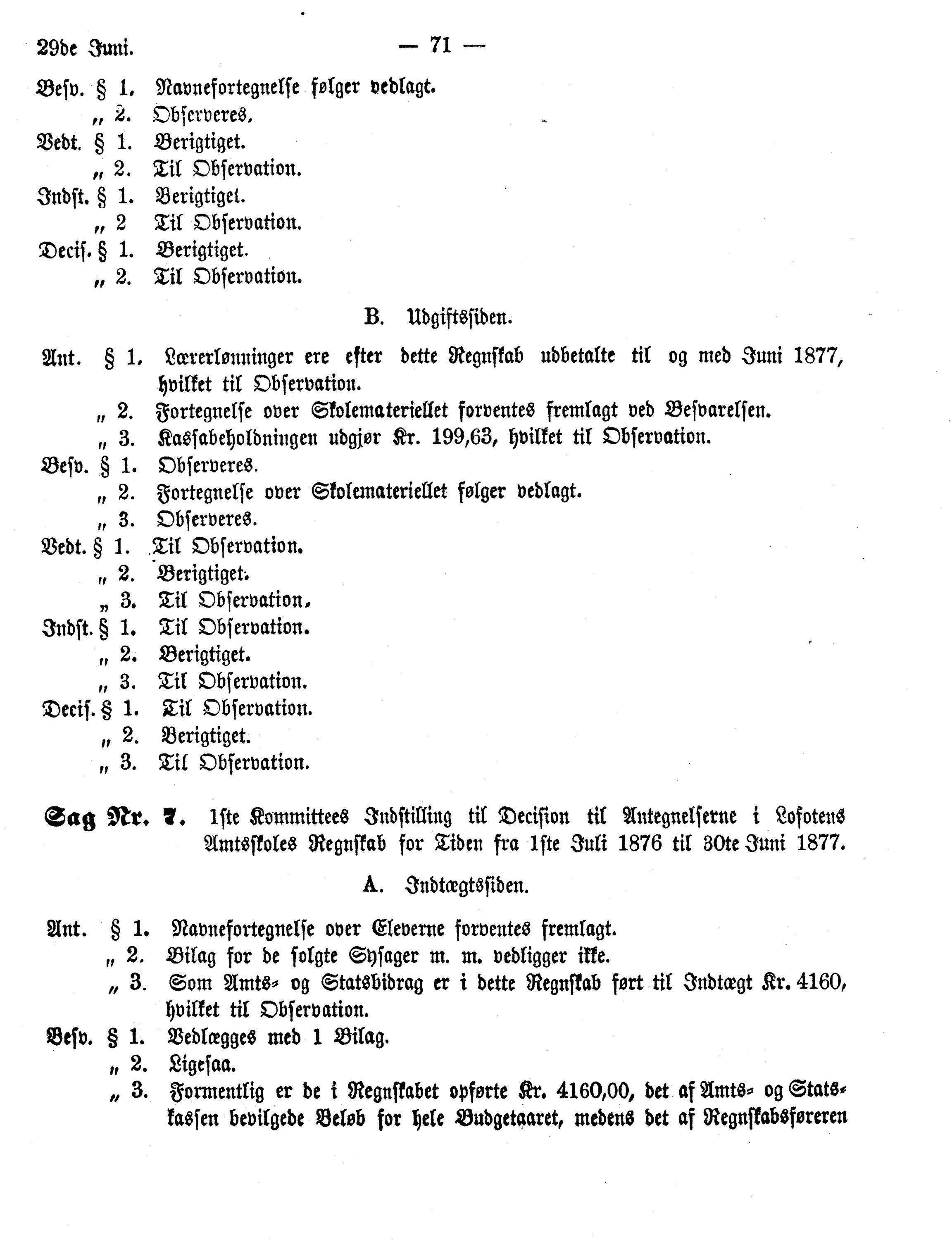 Nordland Fylkeskommune. Fylkestinget, AIN/NFK-17/176/A/Ac/L0012: Fylkestingsforhandlinger 1878, 1878