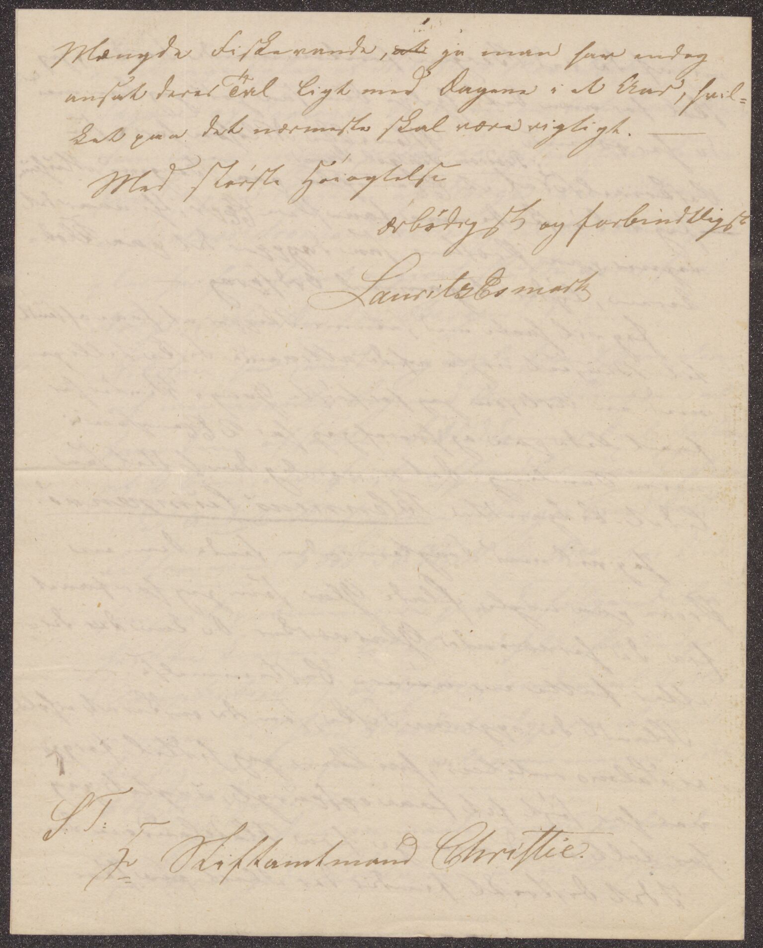 Bergens Museum, UMB/A007/D/Da/L0007/0003: Brevsamling 1834 - 1835 / Brevsamling 1835, 1835