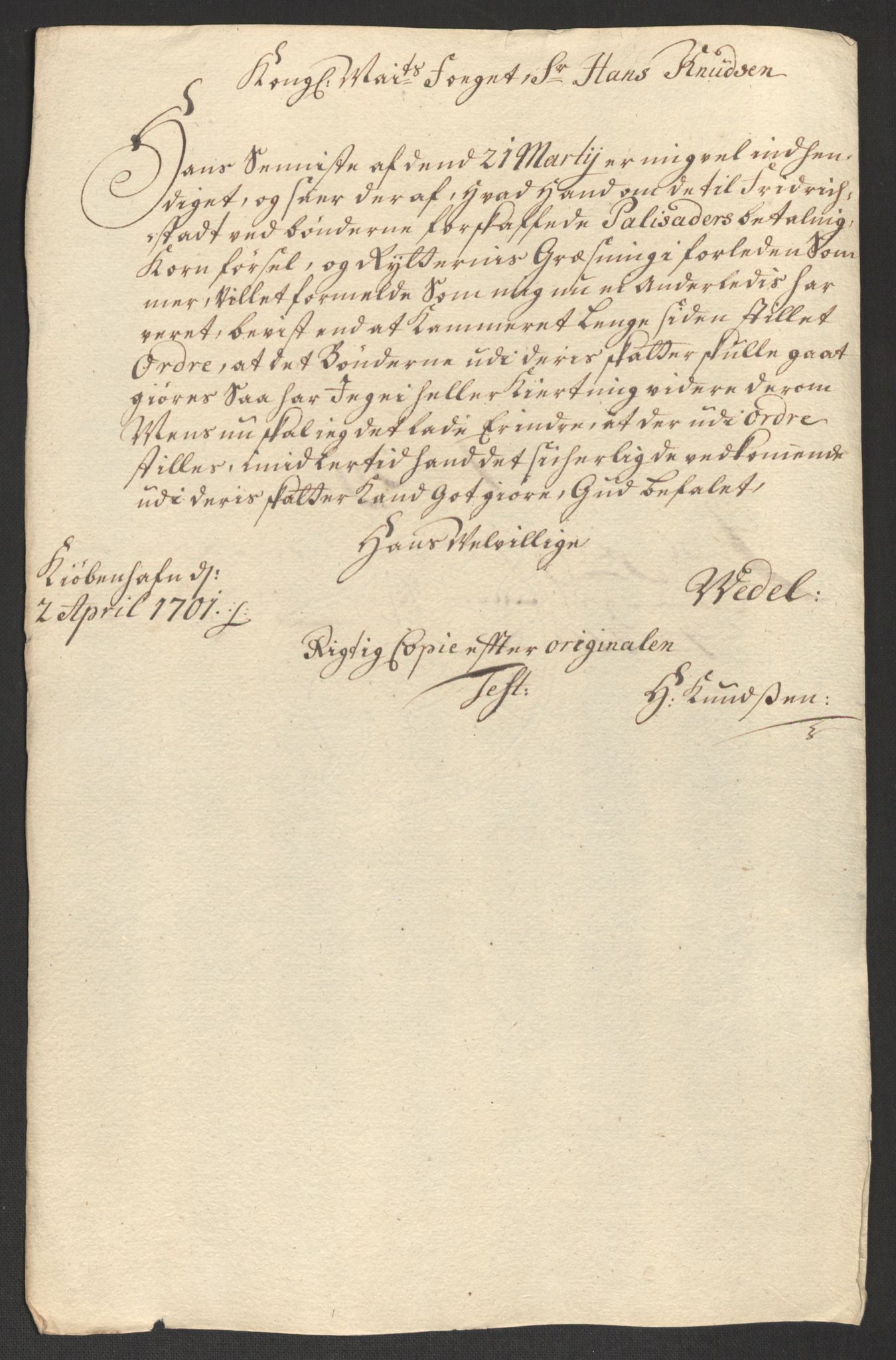 Rentekammeret inntil 1814, Reviderte regnskaper, Fogderegnskap, AV/RA-EA-4092/R04/L0130: Fogderegnskap Moss, Onsøy, Tune, Veme og Åbygge, 1701, s. 265