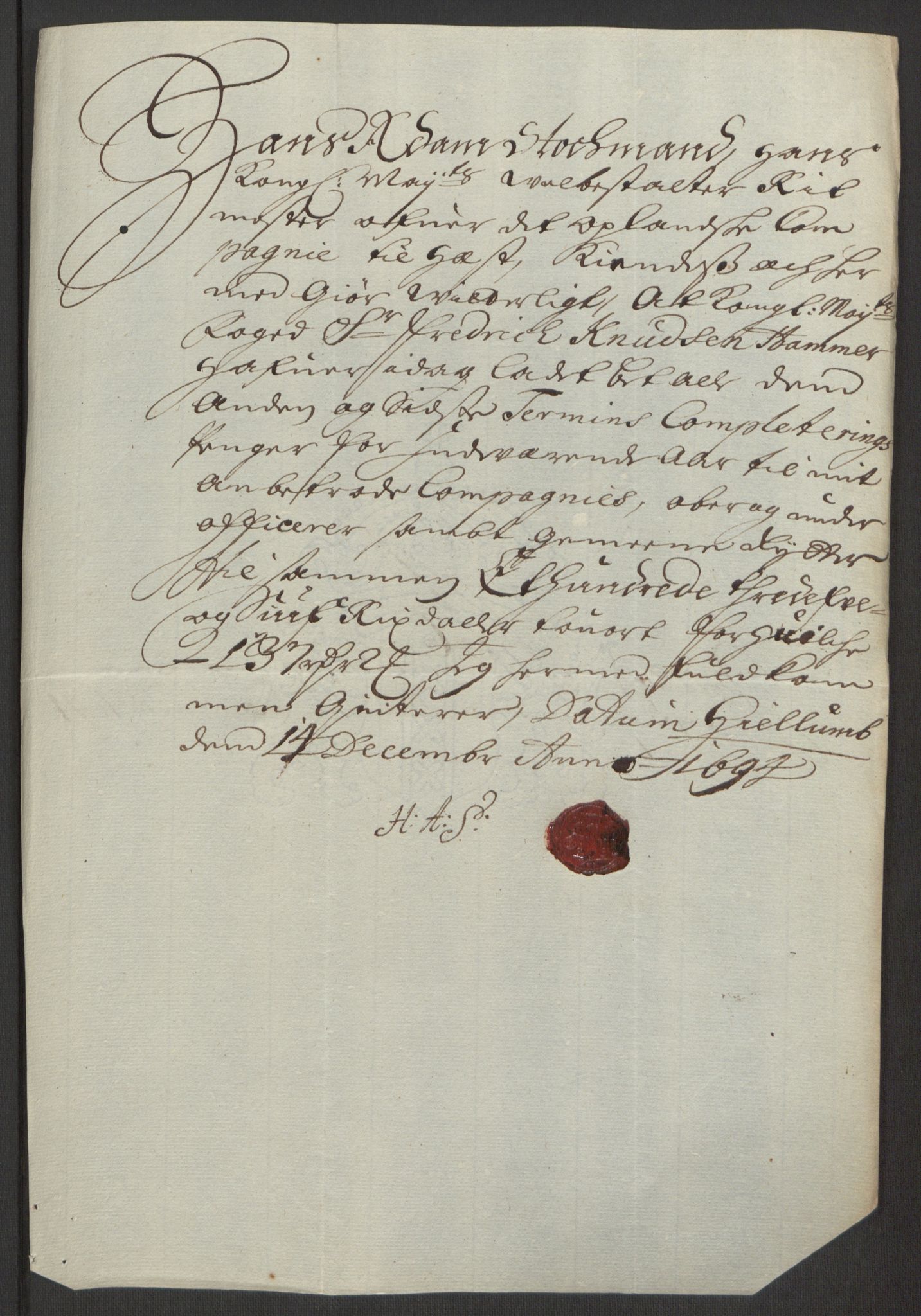 Rentekammeret inntil 1814, Reviderte regnskaper, Fogderegnskap, RA/EA-4092/R16/L1035: Fogderegnskap Hedmark, 1694, s. 135