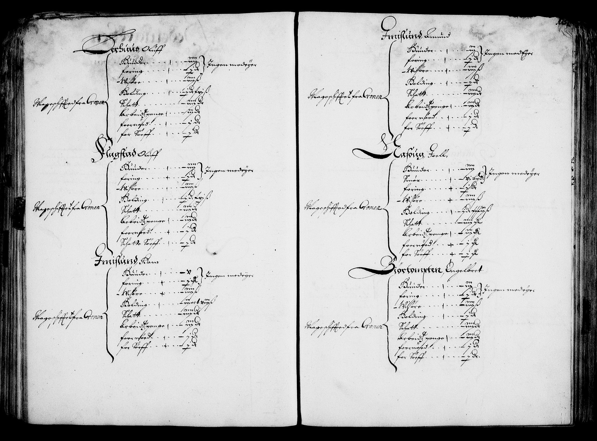 Rentekammeret inntil 1814, Realistisk ordnet avdeling, AV/RA-EA-4070/On/L0001/0001: Statens gods / [Jj 1]: Jordebok over Hannibal Sehesteds gods, 1651, s. 97