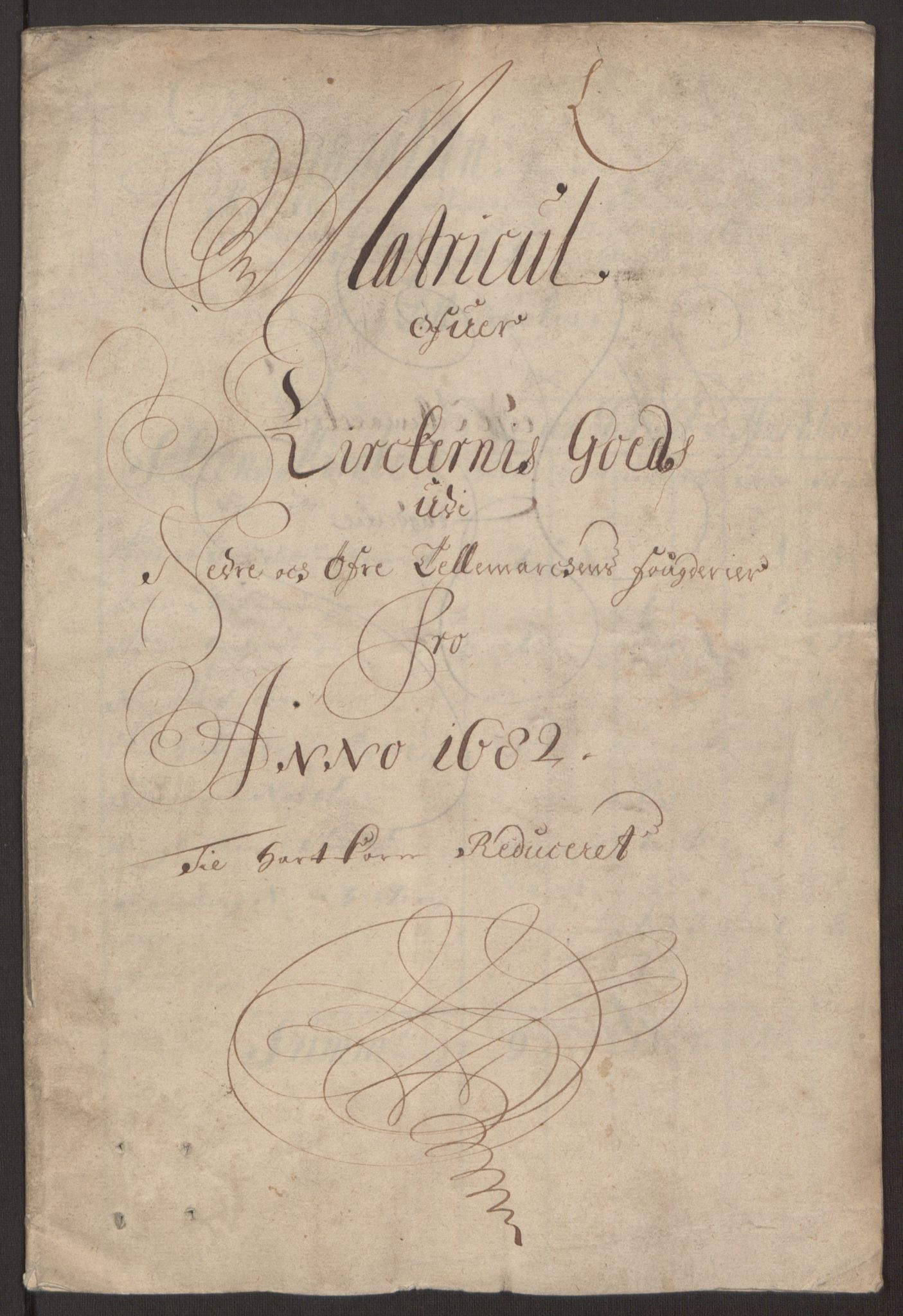 Rentekammeret inntil 1814, Reviderte regnskaper, Fogderegnskap, RA/EA-4092/R35/L2078: Fogderegnskap Øvre og Nedre Telemark, 1680-1684, s. 294