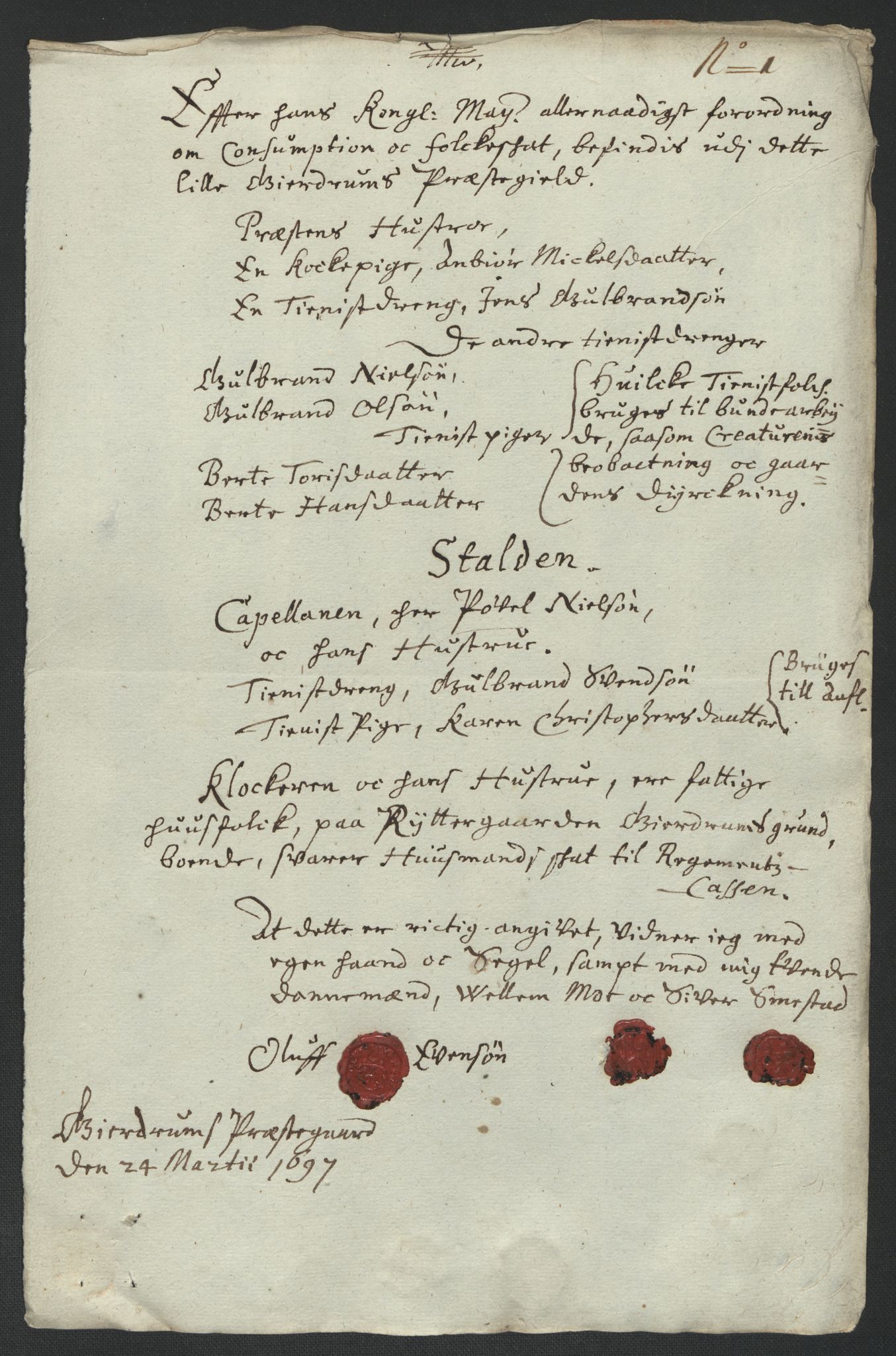 Rentekammeret inntil 1814, Reviderte regnskaper, Fogderegnskap, AV/RA-EA-4092/R12/L0709: Fogderegnskap Øvre Romerike, 1697, s. 286