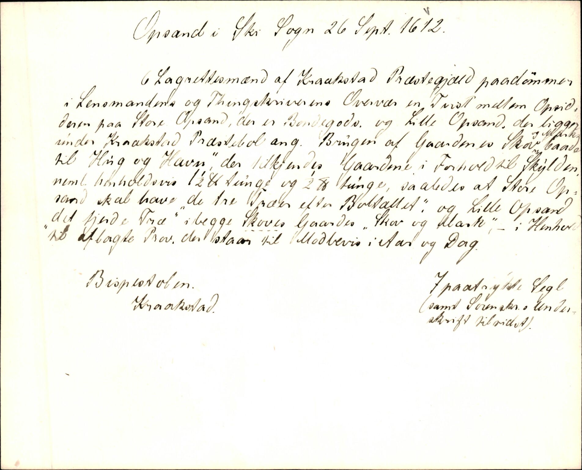 Riksarkivets diplomsamling, AV/RA-EA-5965/F35/F35k/L0001: Regestsedler: Prestearkiver fra Østfold og Akershus, s. 155