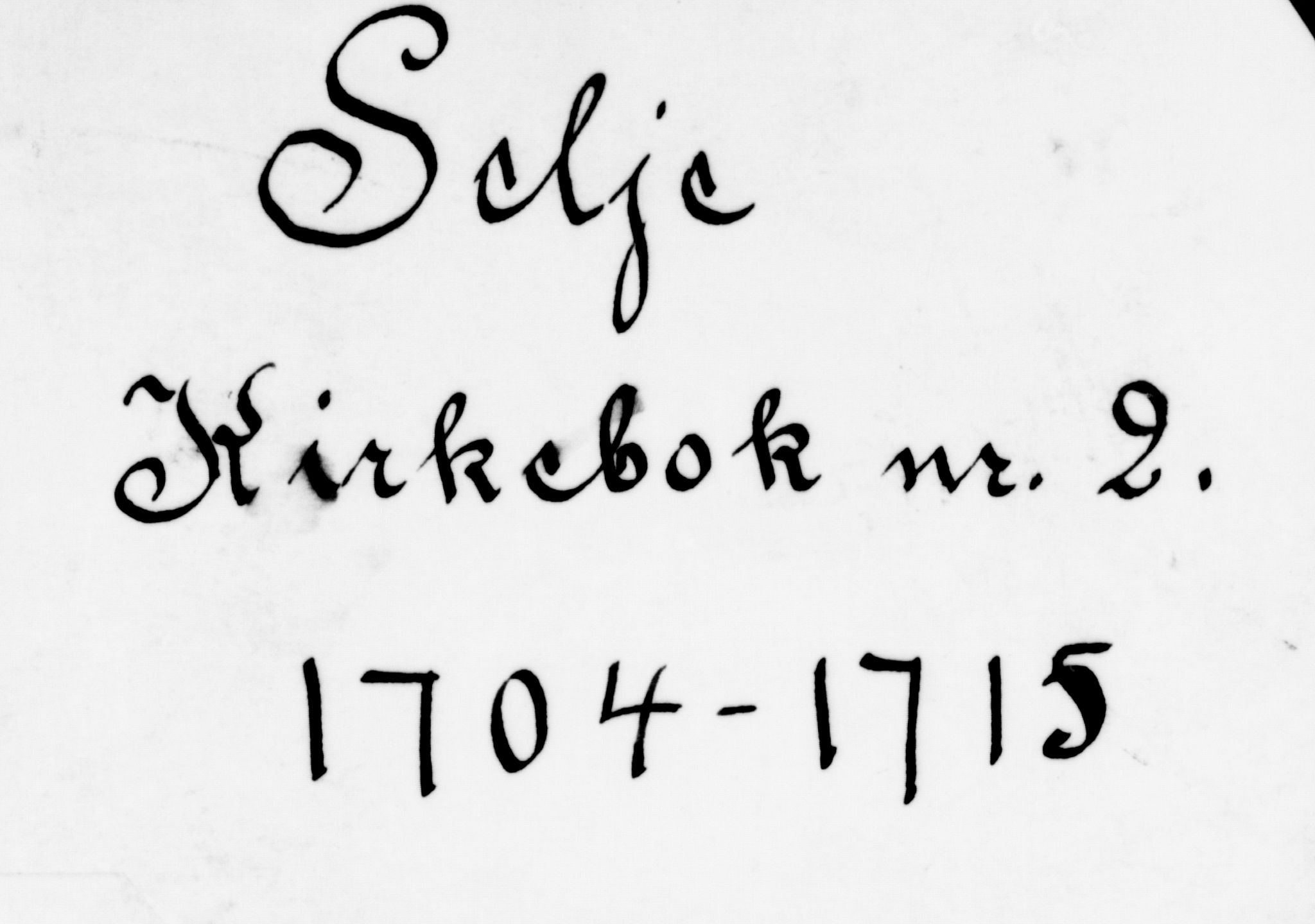 Selje sokneprestembete, AV/SAB-A-99938/H/Ha/Haa/Haaa: Ministerialbok nr. A 2, 1704-1715