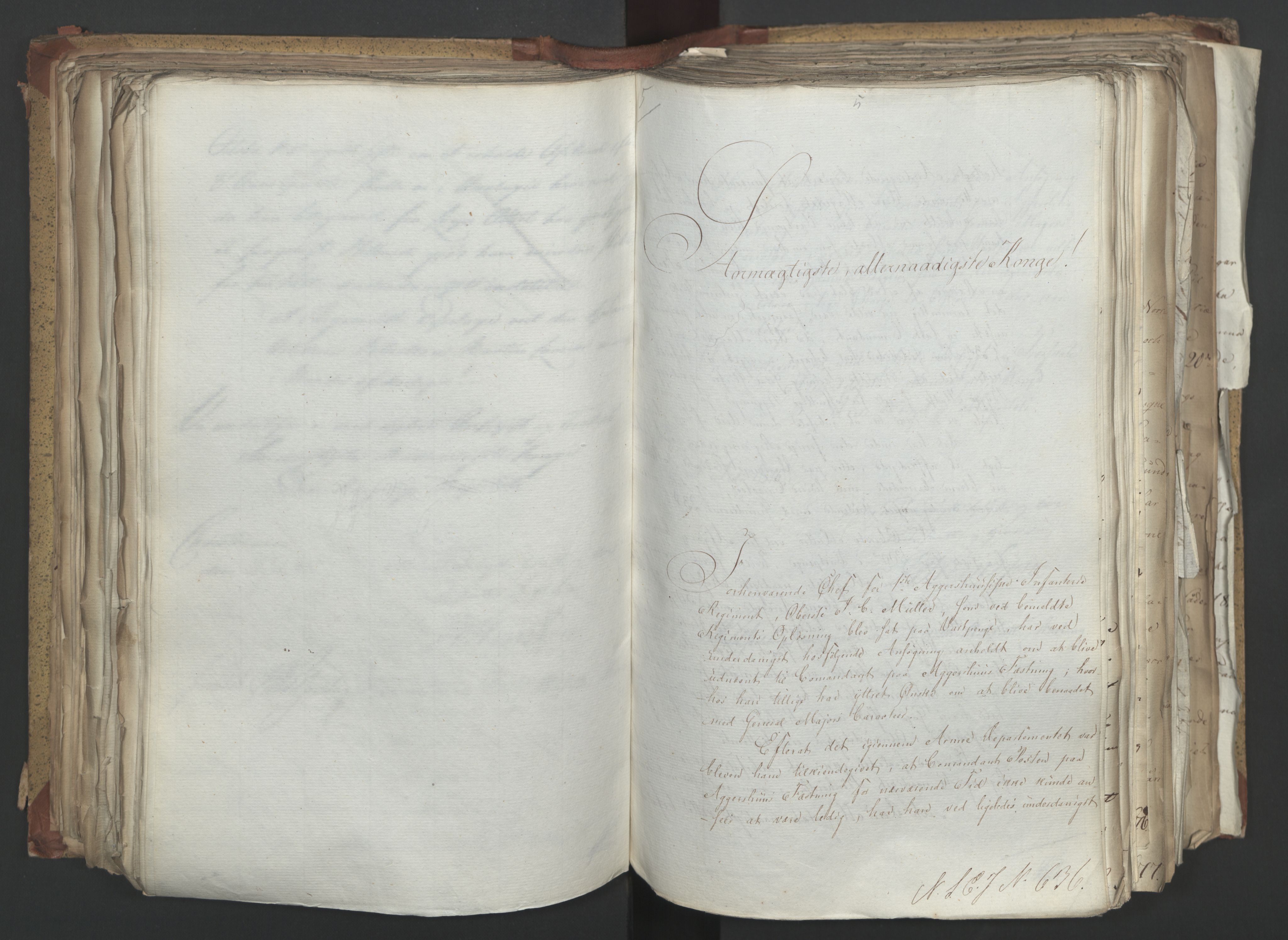 Statsrådsavdelingen i Stockholm, AV/RA-S-1003/D/Da/L0003: Regjeringsinnstillinger nr. 519-787, 1815, s. 244