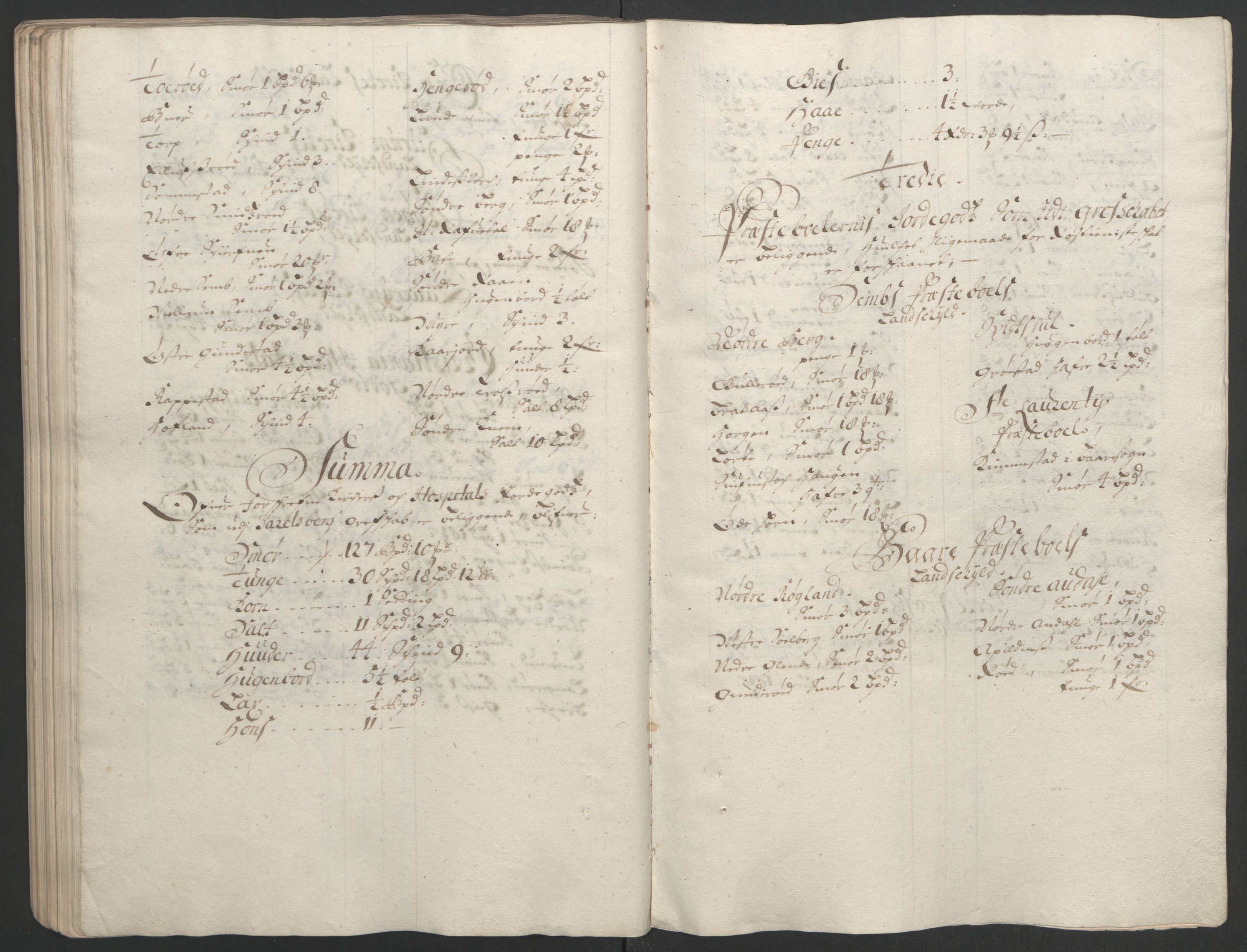 Rentekammeret inntil 1814, Reviderte regnskaper, Fogderegnskap, RA/EA-4092/R32/L1864: Fogderegnskap Jarlsberg grevskap, 1691, s. 325