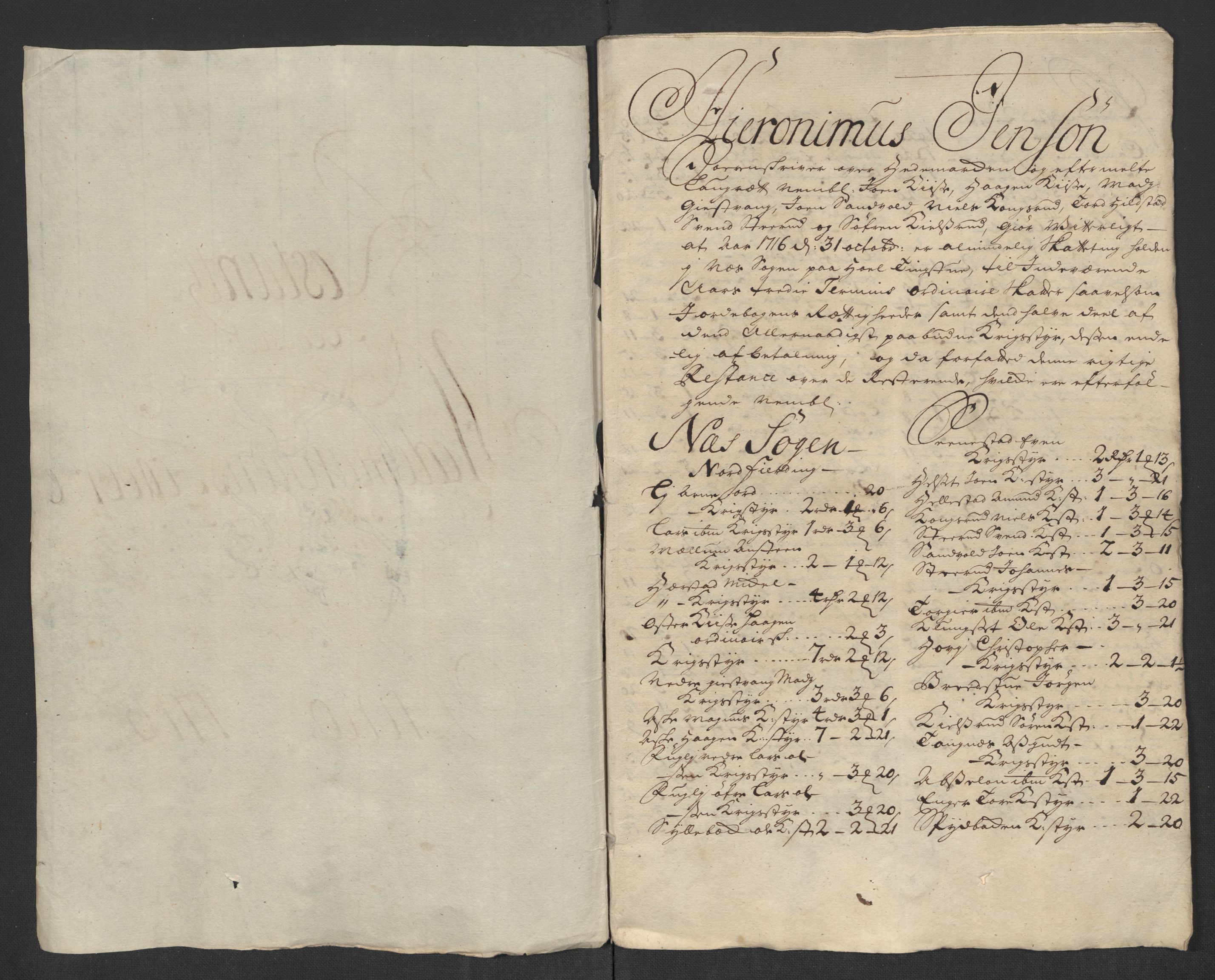Rentekammeret inntil 1814, Reviderte regnskaper, Fogderegnskap, RA/EA-4092/R16/L1055: Fogderegnskap Hedmark, 1716, s. 400