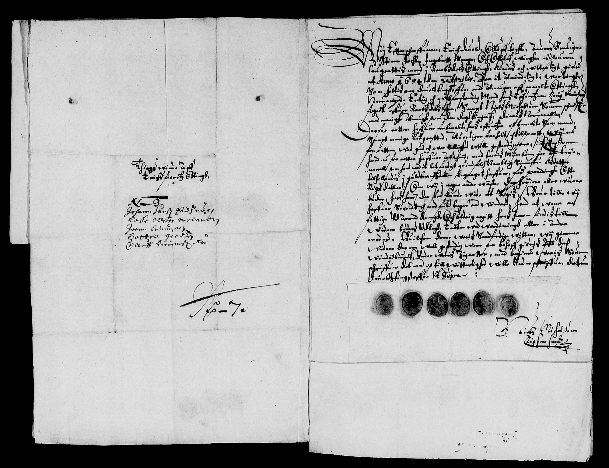 Rentekammeret inntil 1814, Reviderte regnskaper, Lensregnskaper, AV/RA-EA-5023/R/Rb/Rbw/L0111: Trondheim len, 1652-1654