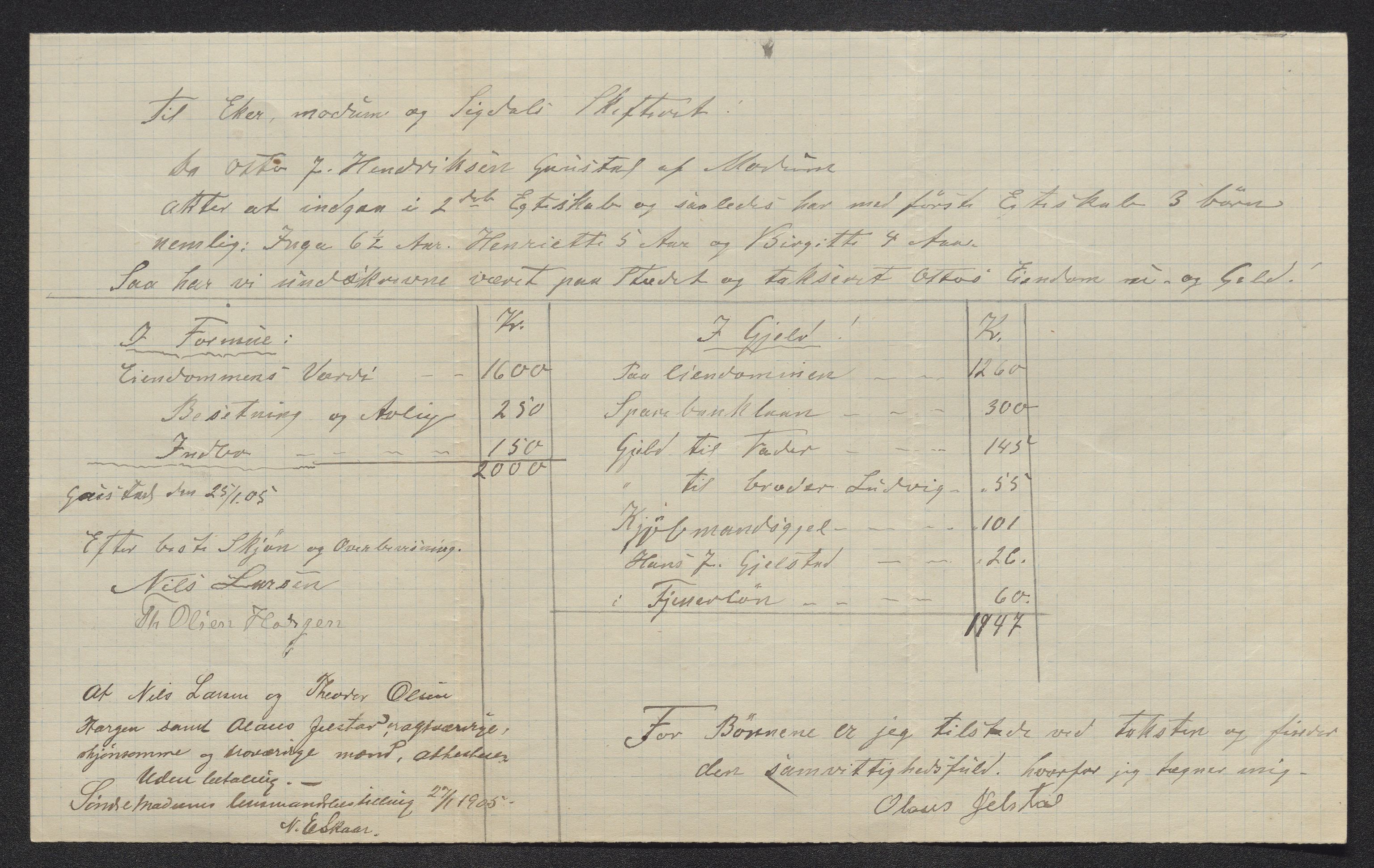 Eiker, Modum og Sigdal sorenskriveri, AV/SAKO-A-123/H/Ha/Hab/L0027: Dødsfallsmeldinger, 1900, s. 242