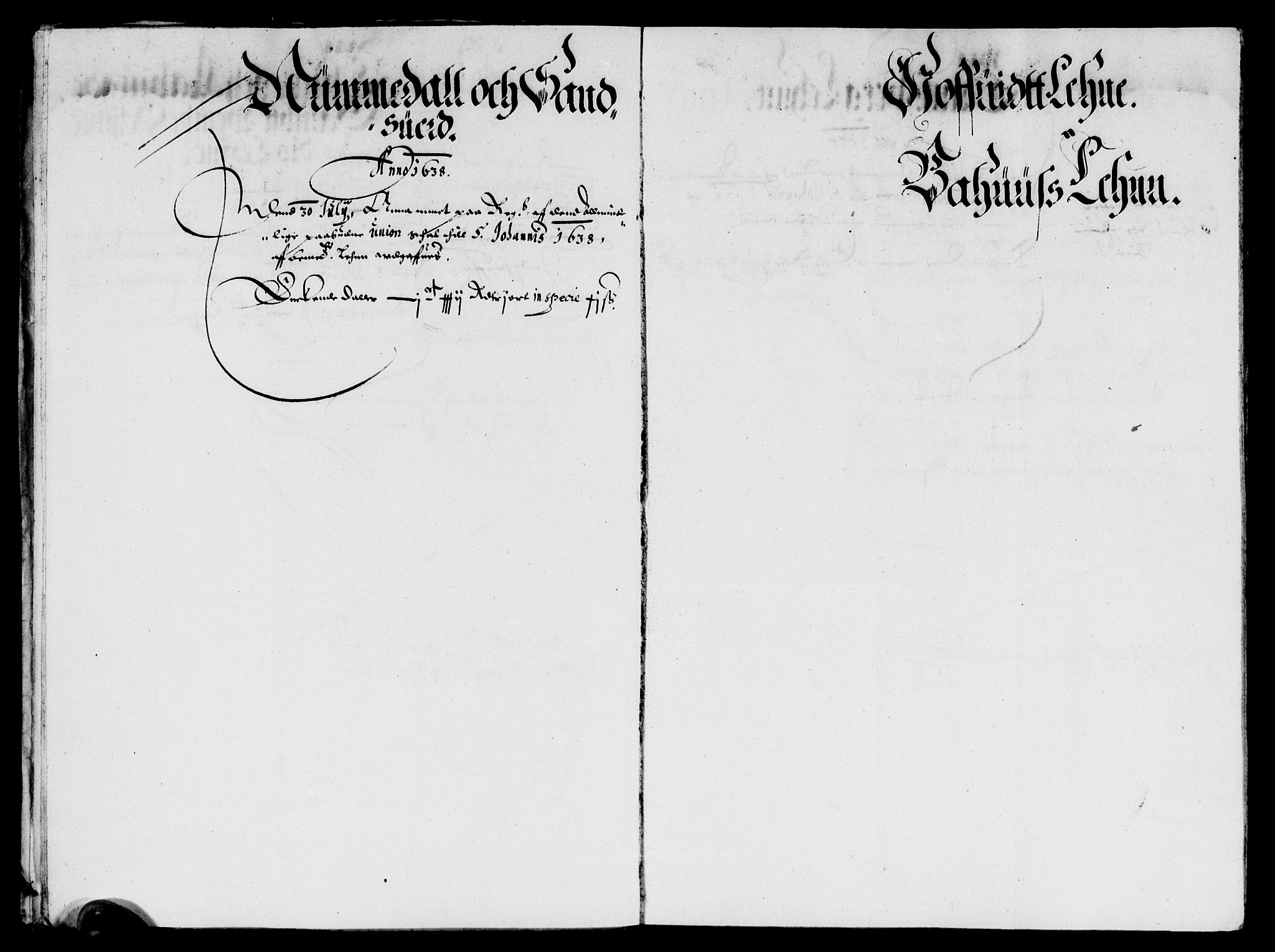 Rentekammeret inntil 1814, Reviderte regnskaper, Lensregnskaper, AV/RA-EA-5023/R/Rb/Rba/L0140: Akershus len, 1638