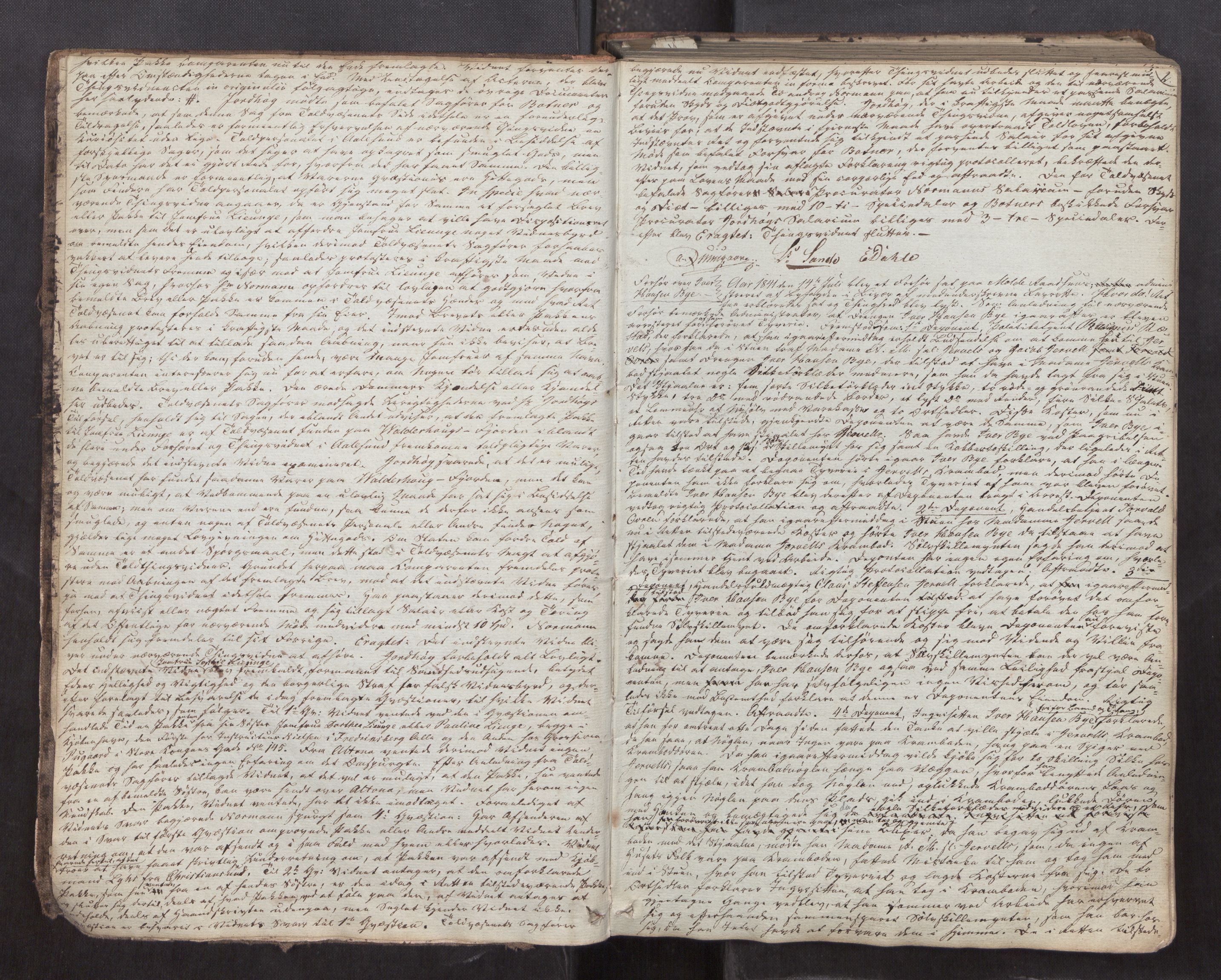 Molde byfogd, AV/SAT-A-0025/1/1A/L0004: Justisprotokoll, 1841-1846, s. 1b-2a