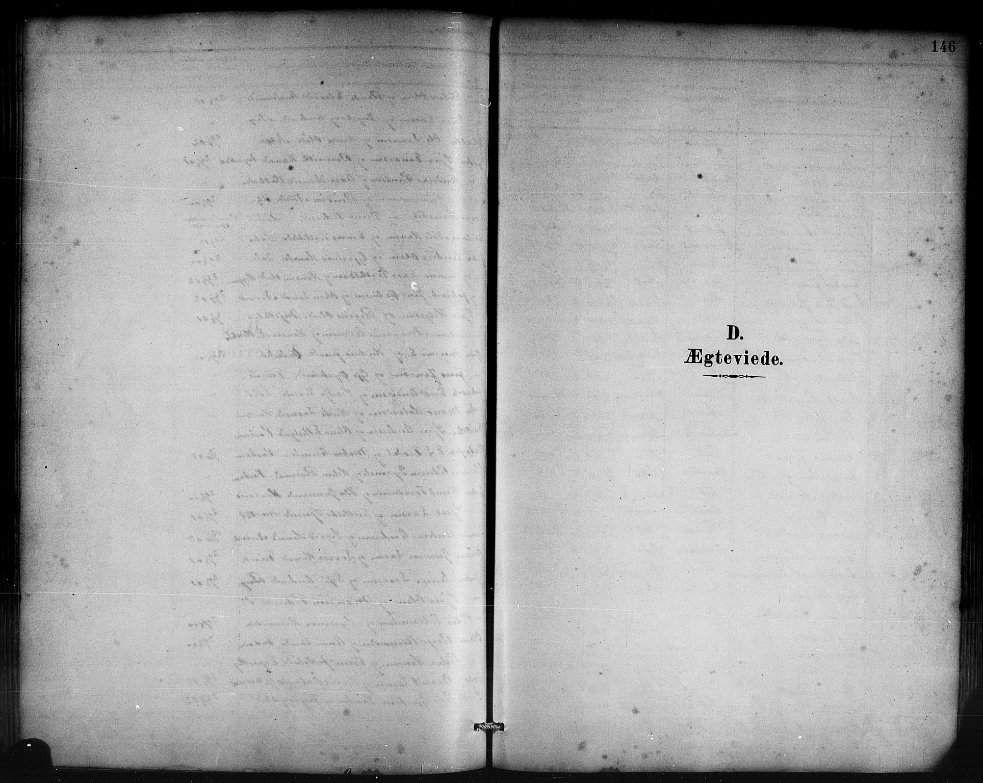 Lavik sokneprestembete, SAB/A-80901: Klokkerbok nr. B 3, 1882-1913, s. 146