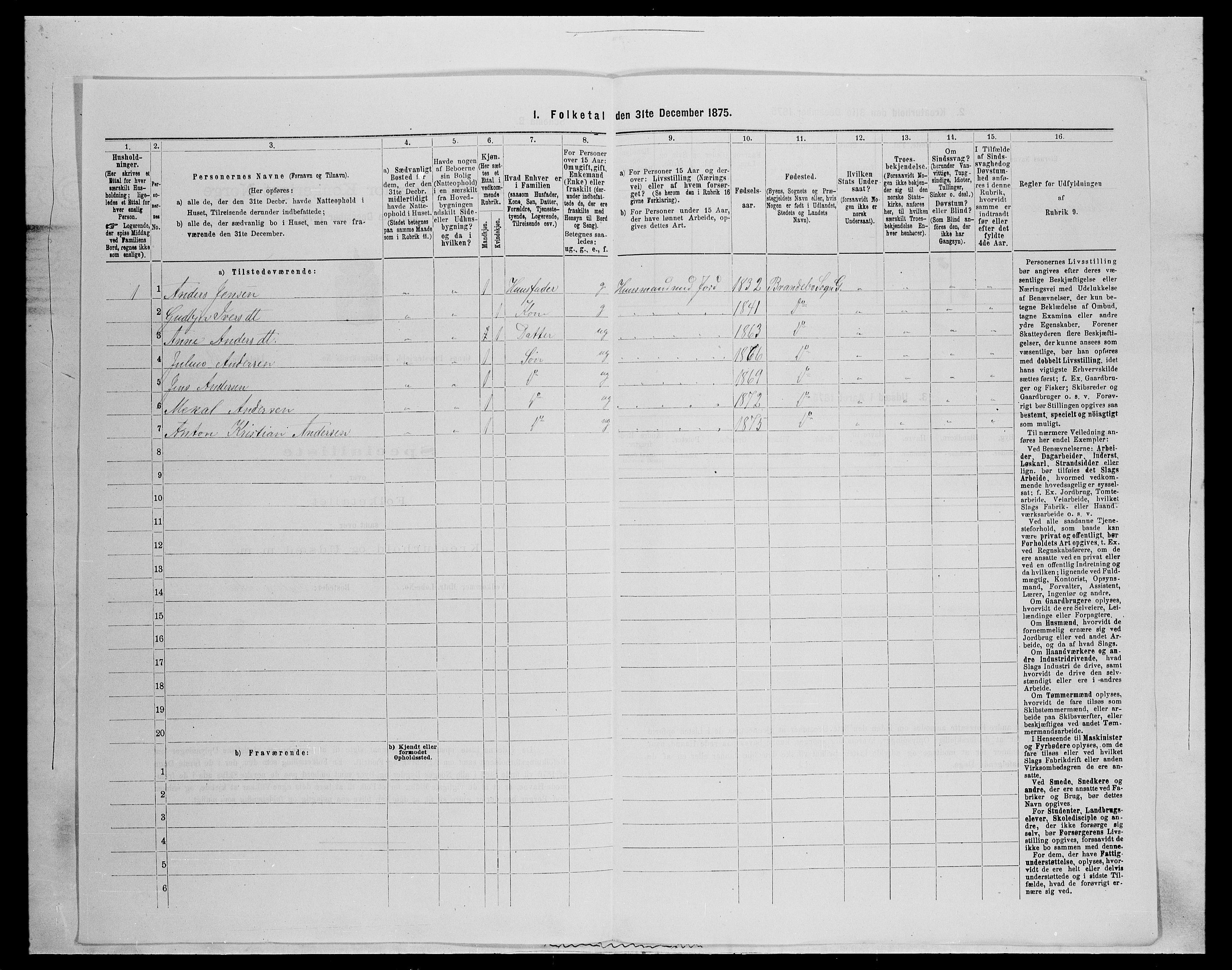 SAH, Folketelling 1875 for 0534P Gran prestegjeld, 1875, s. 981