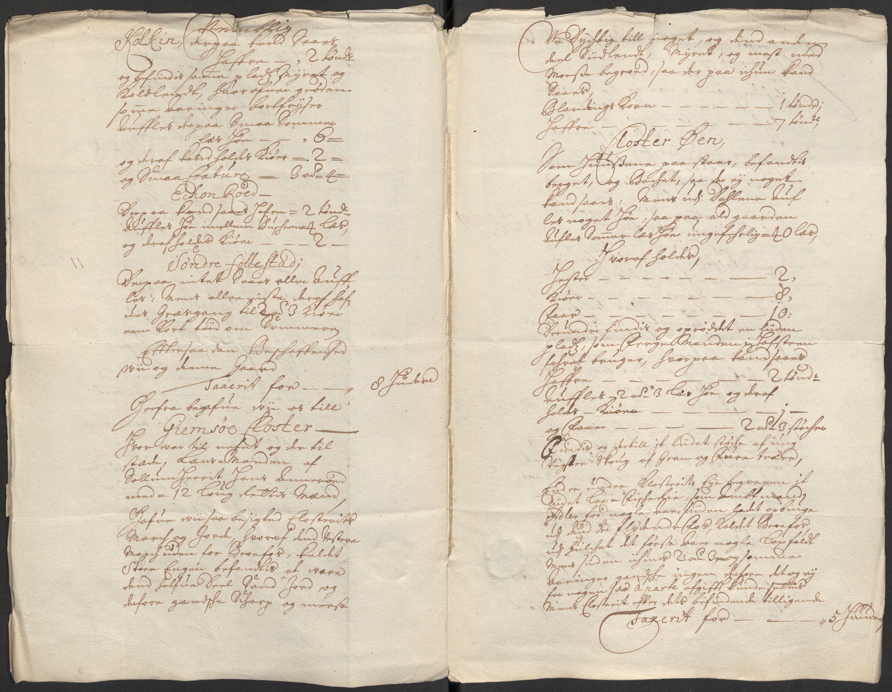 Rentekammeret inntil 1814, Reviderte regnskaper, Fogderegnskap, AV/RA-EA-4092/R35/L2087: Fogderegnskap Øvre og Nedre Telemark, 1687-1689, s. 8