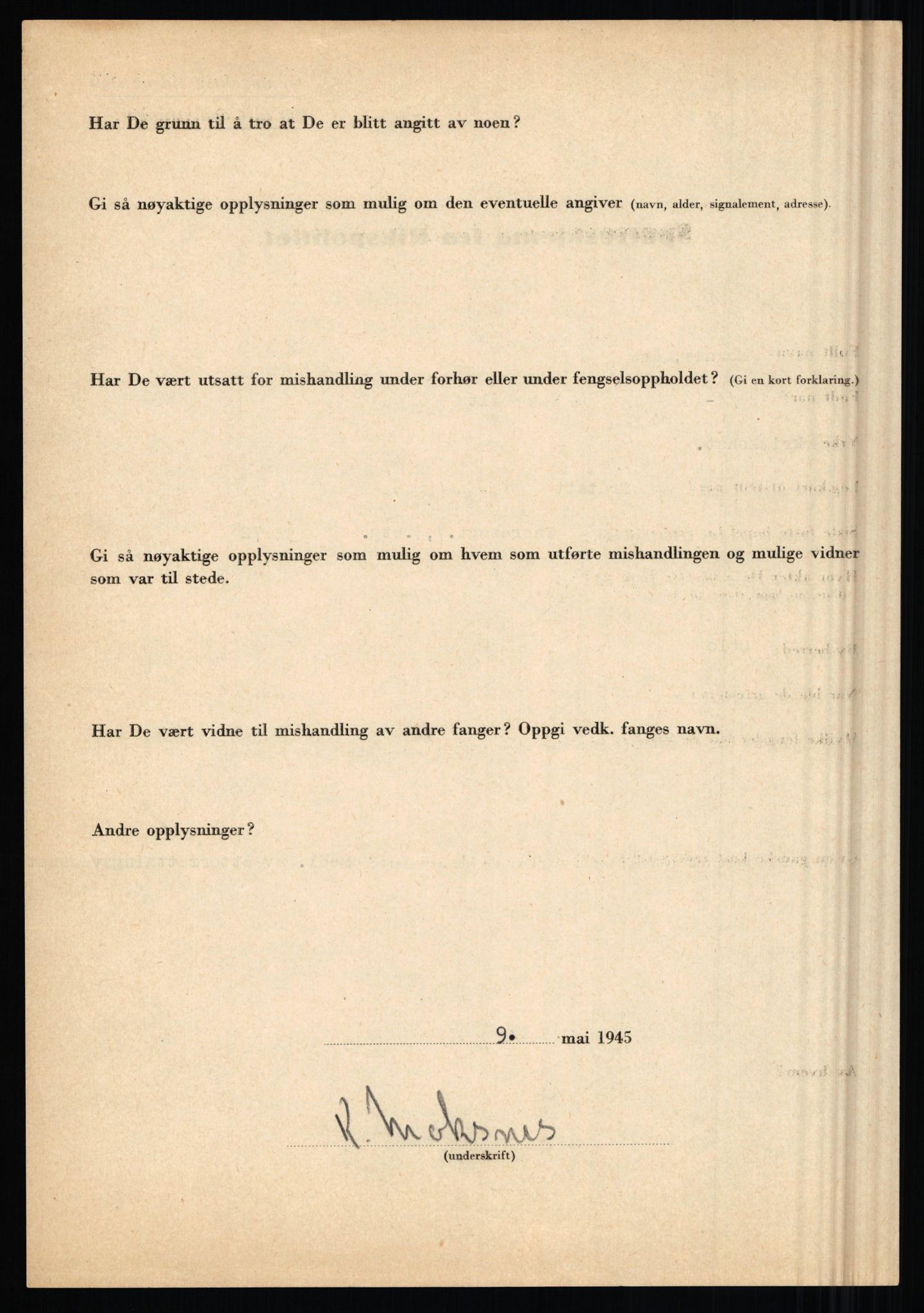 Rikspolitisjefen, AV/RA-S-1560/L/L0012: Mogensen, Øivind - Noraas, Lars, 1940-1945, s. 18