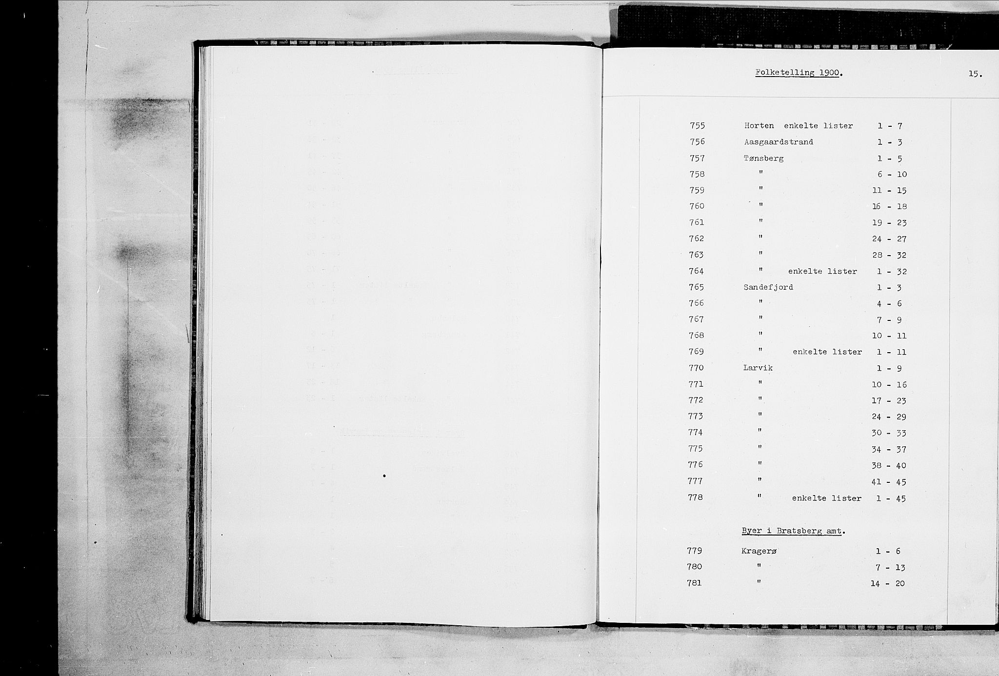 RA, Folketelling 1900 for 0705 Tønsberg kjøpstad, 1900, s. 69